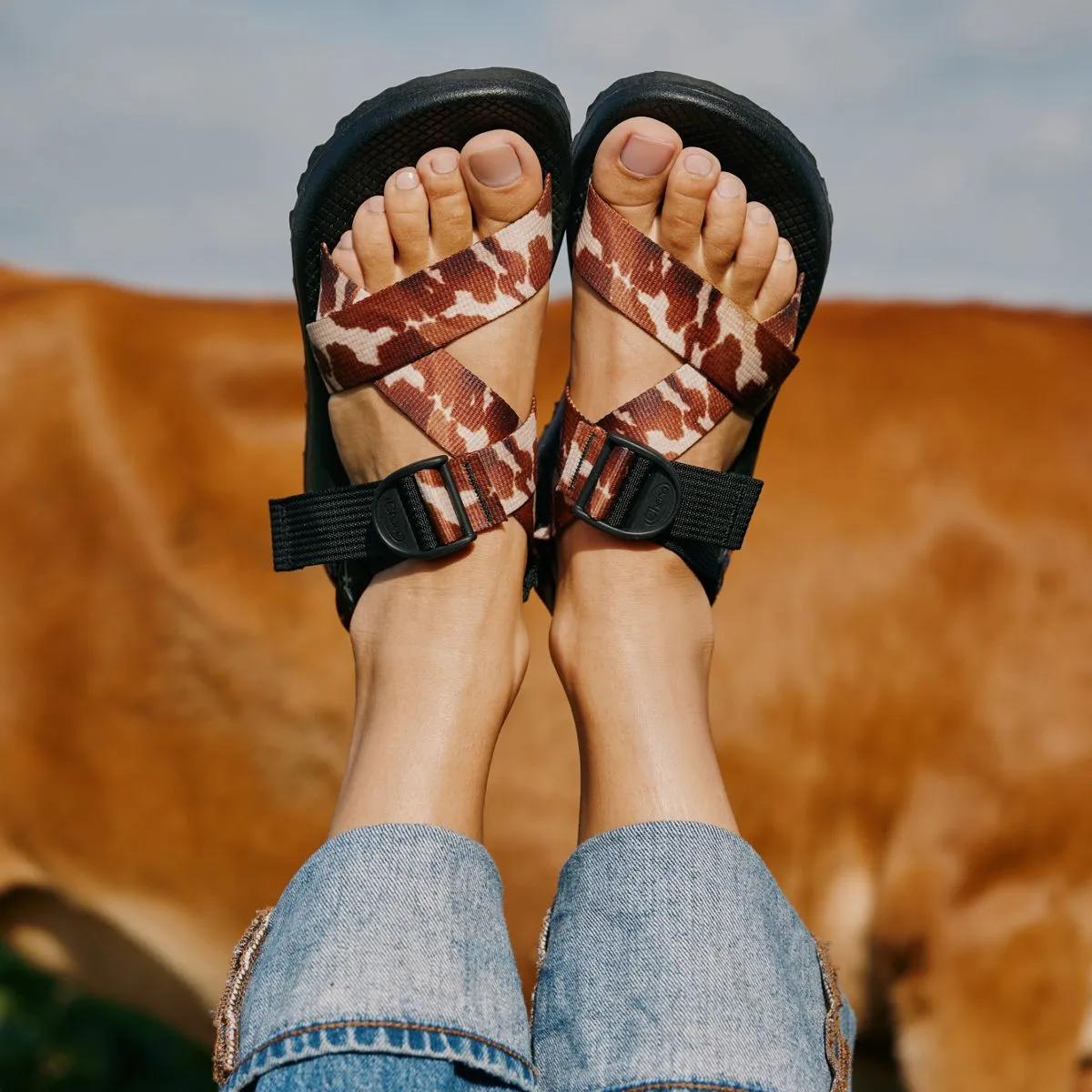 Women's Mega Z/1 Wide-Strap Classic Sandal - Limited Edition - Brown Cow
