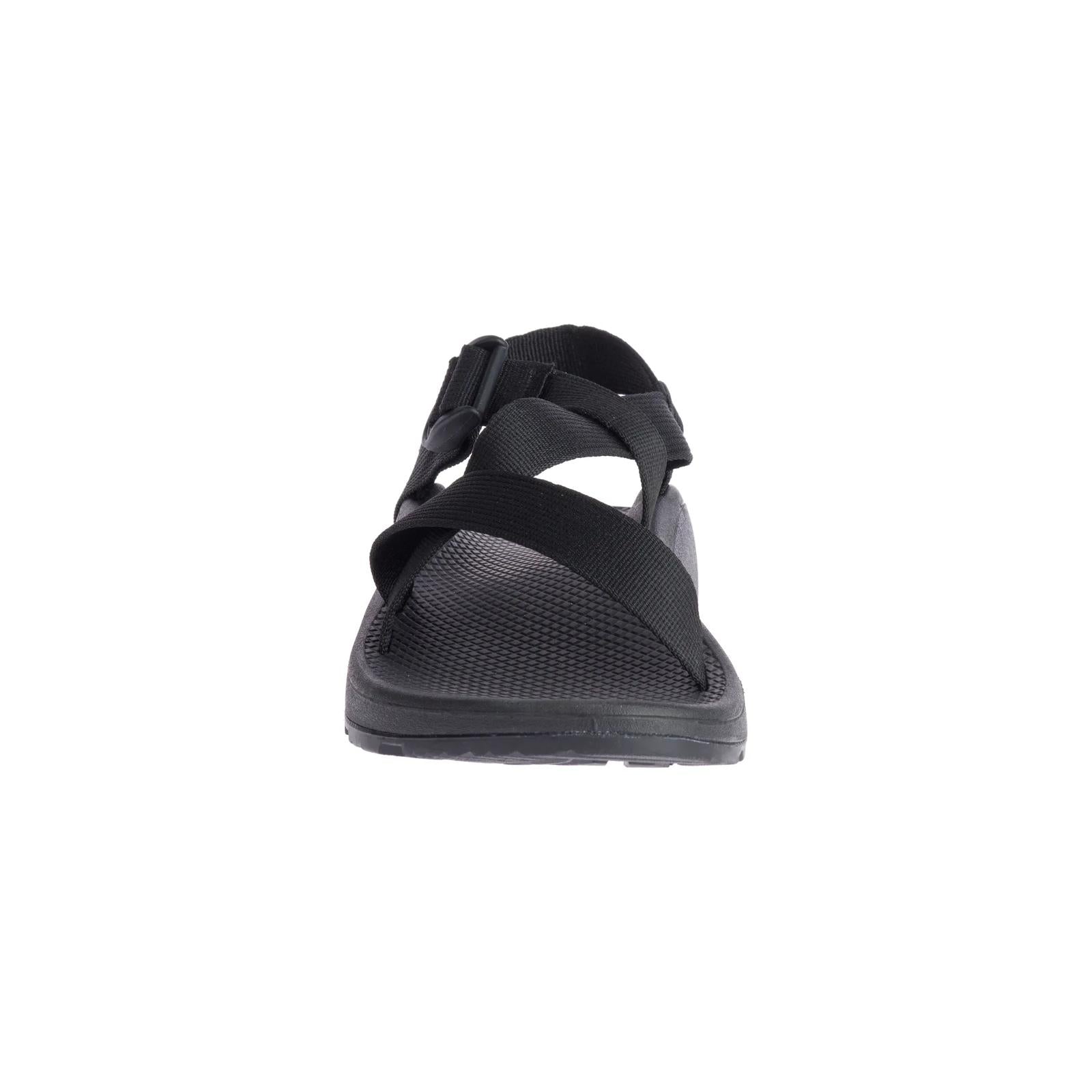Men's Z/Cloud Adjustable Strap Cushioned Sandal - Solid Black