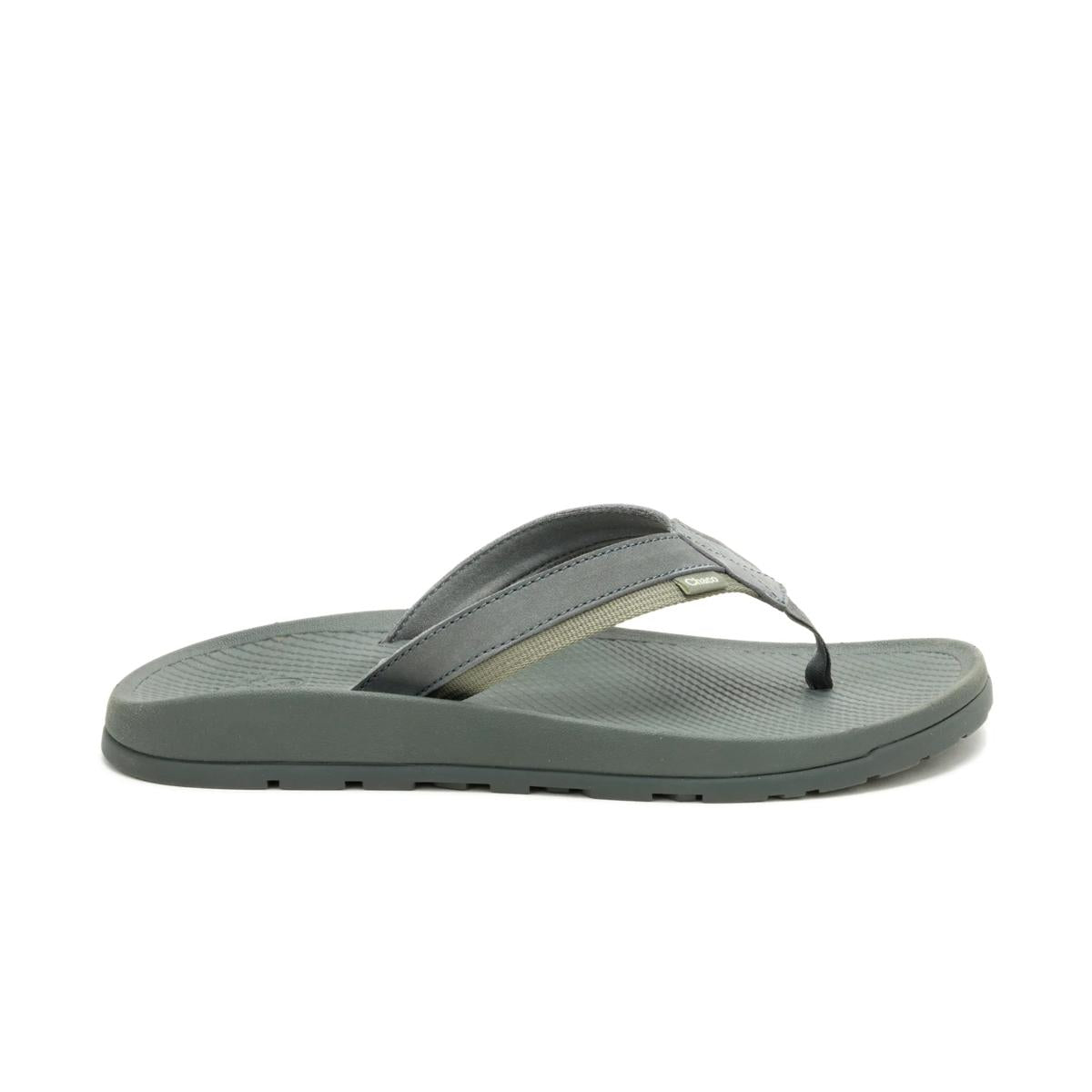 Men's Lowdown Leather Flip Flop - Alloy