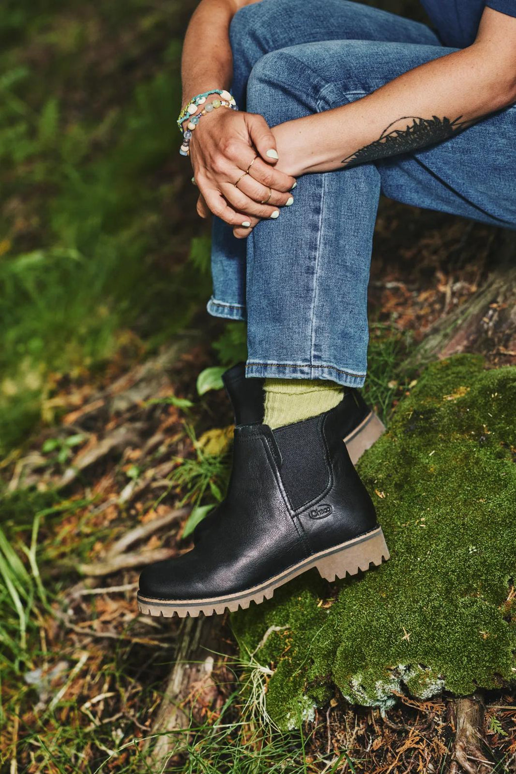Women's Fields Chelsea Waterproof Boot - True Black