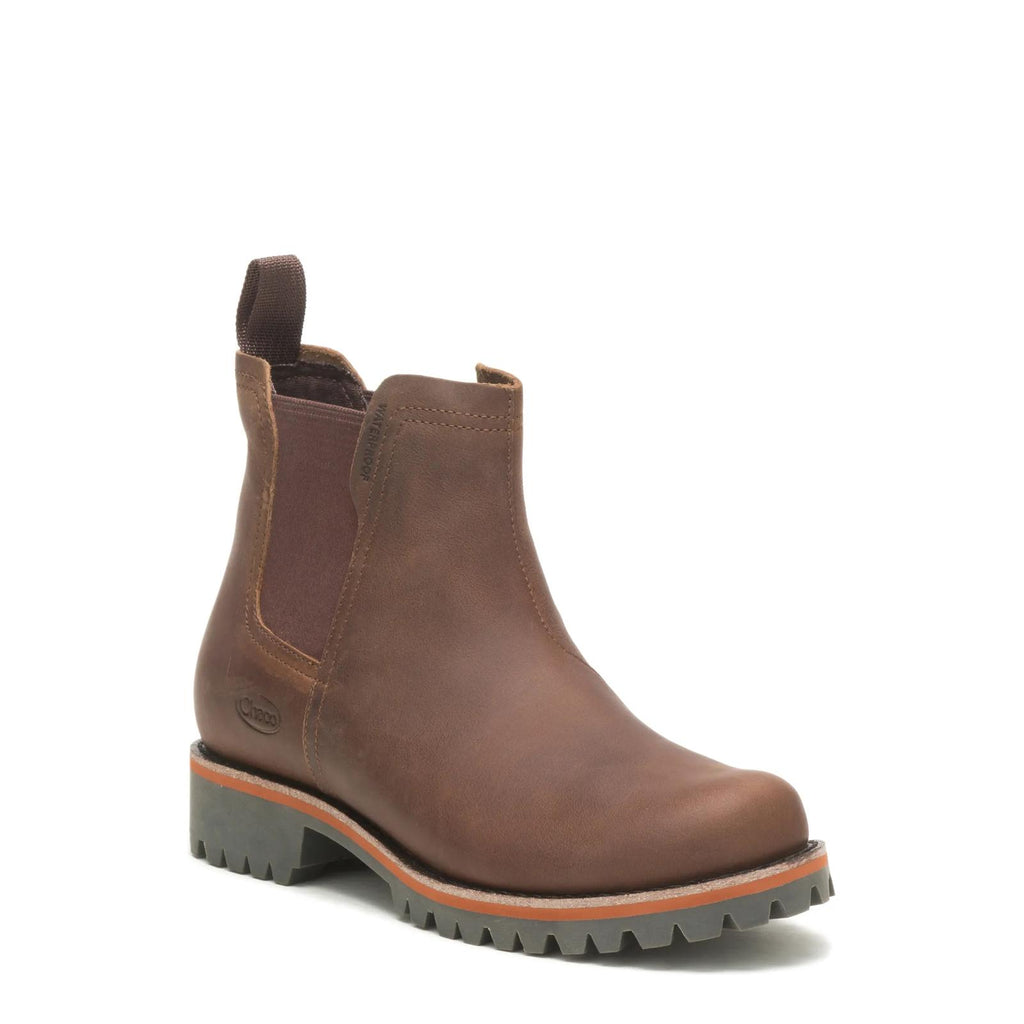 Women's Fields Chelsea Waterproof Boot - Chestnut Brown