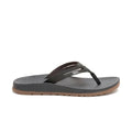 Women's Lowdown Leather Flip Flop - Black