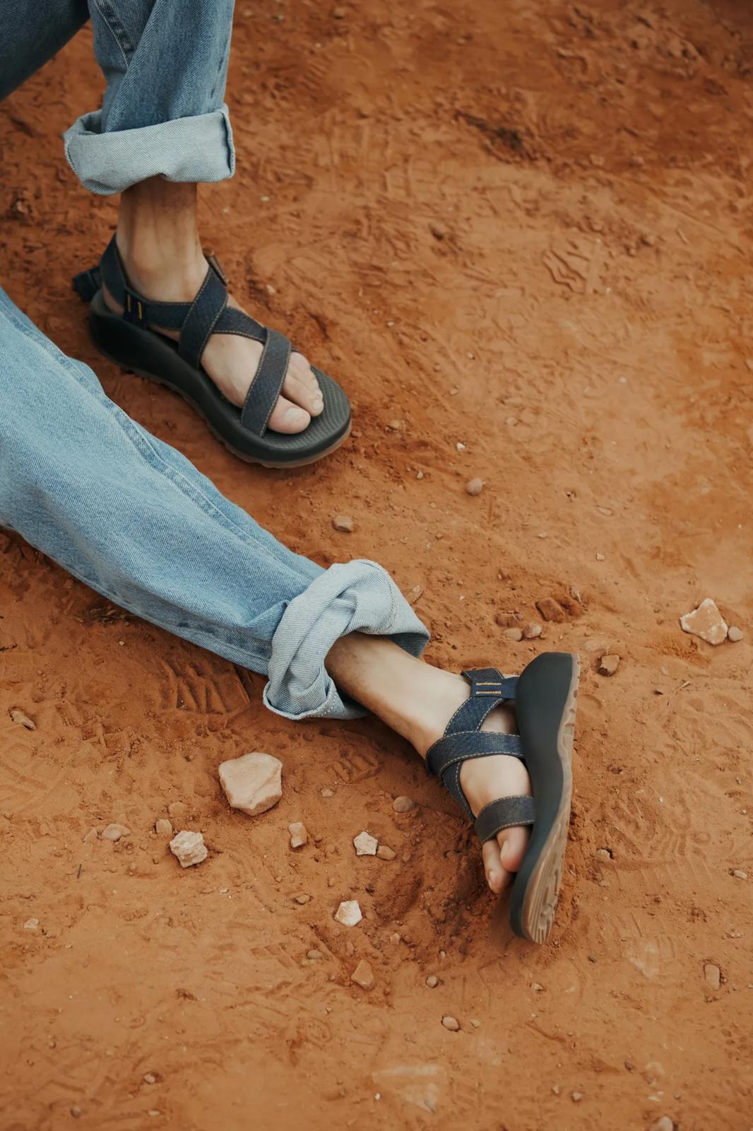 Men's Chaco x Wrangler Z Classic Sandal - Z/1 Denim Blue