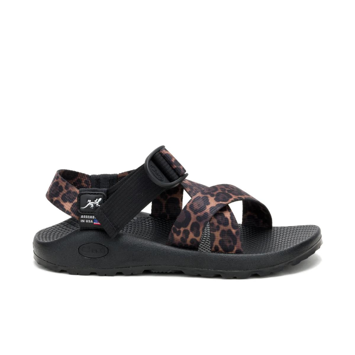 Women's Mega Z/1 Wide-Strap Classic Sandal - Limited Edition - Brown Leopard