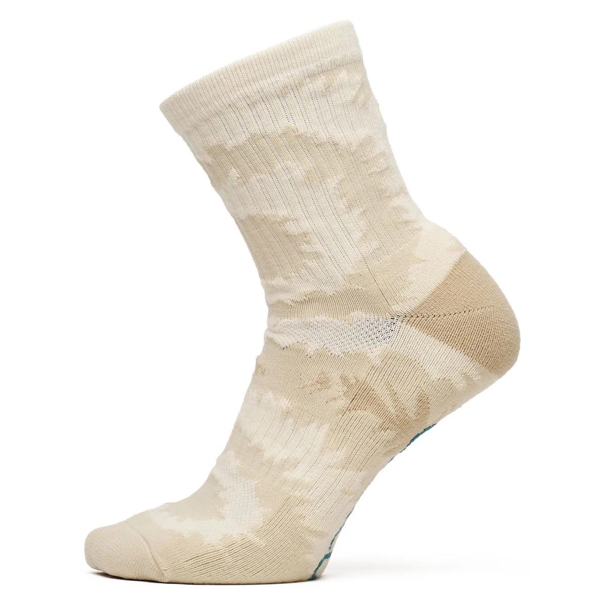 Midi Socks - Tan Tie Dye