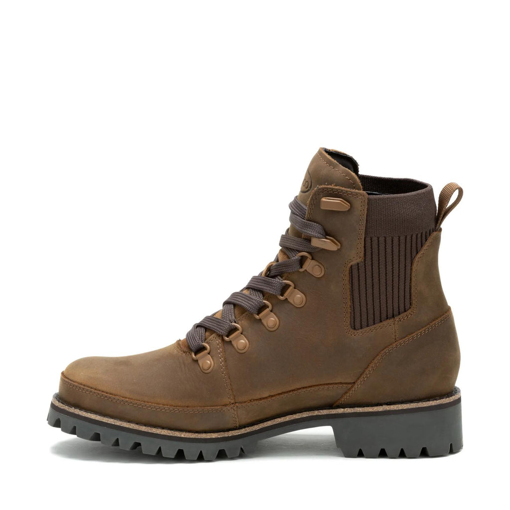 Women's Fields Lace Waterproof Boot - Maple Brown