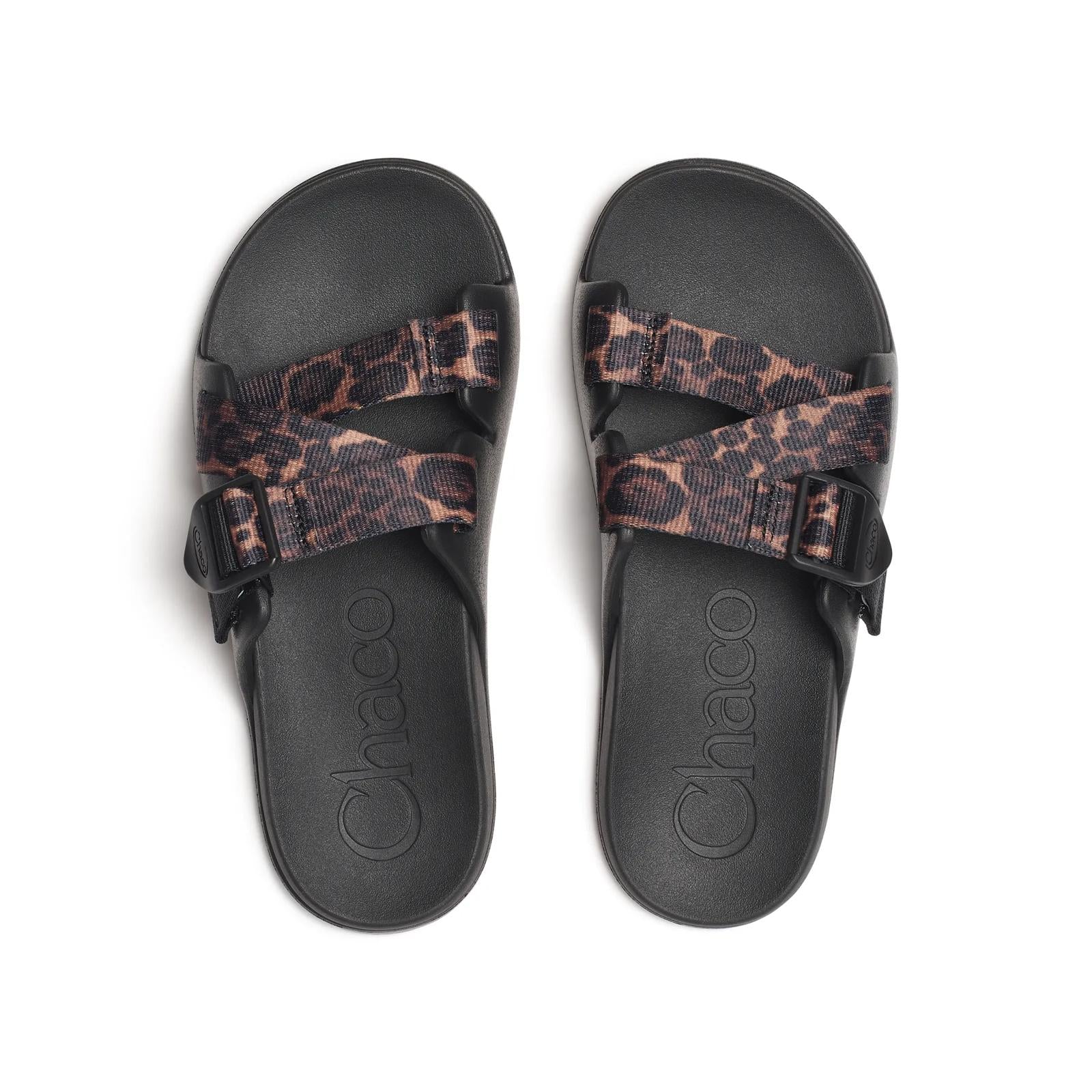Women's Chillos Slide - Brown Leopard