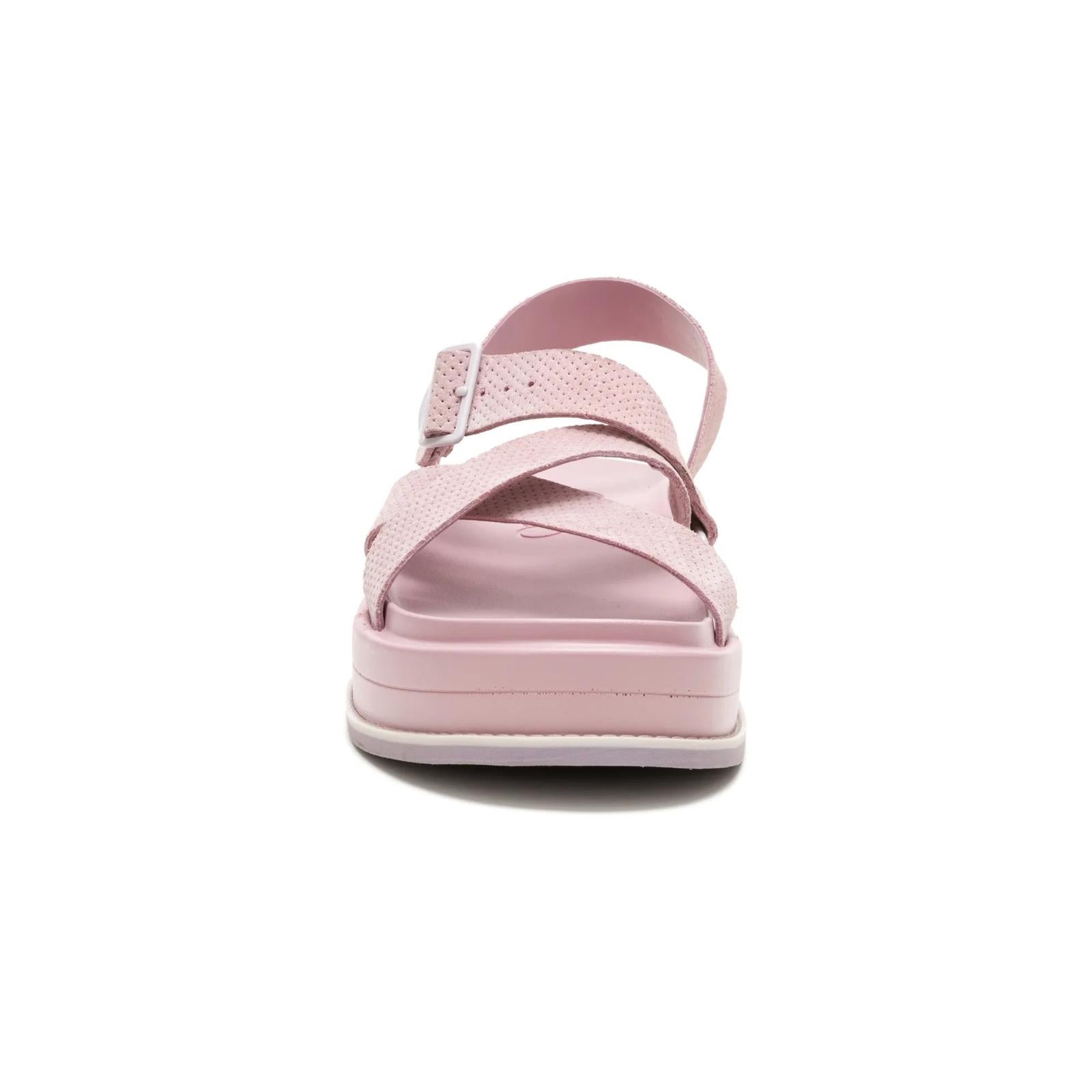 Women's Townes Suede Midform Sandal - Rose Quartz