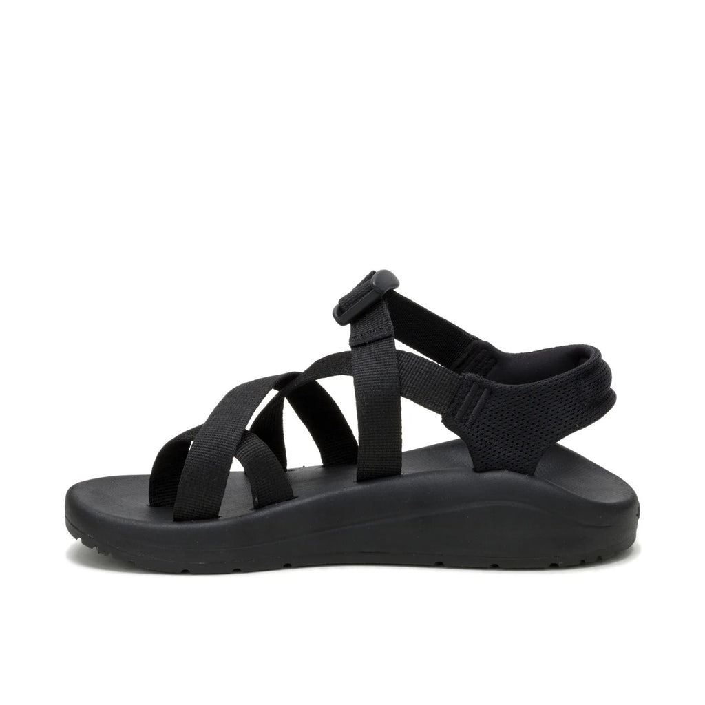 Women's CushZ Toe-Loop Extra Cushioned Sandal - Black