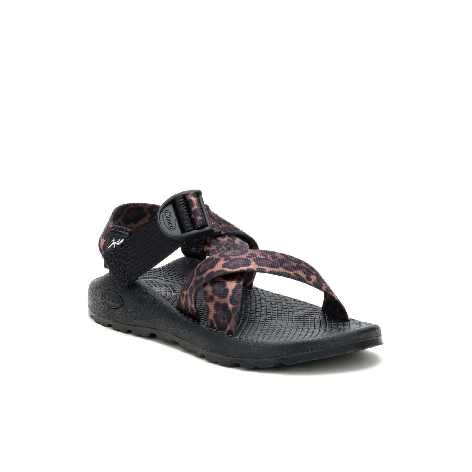 Women's Mega Z/1 Wide-Strap Classic Sandal - Limited Edition - Brown Leopard