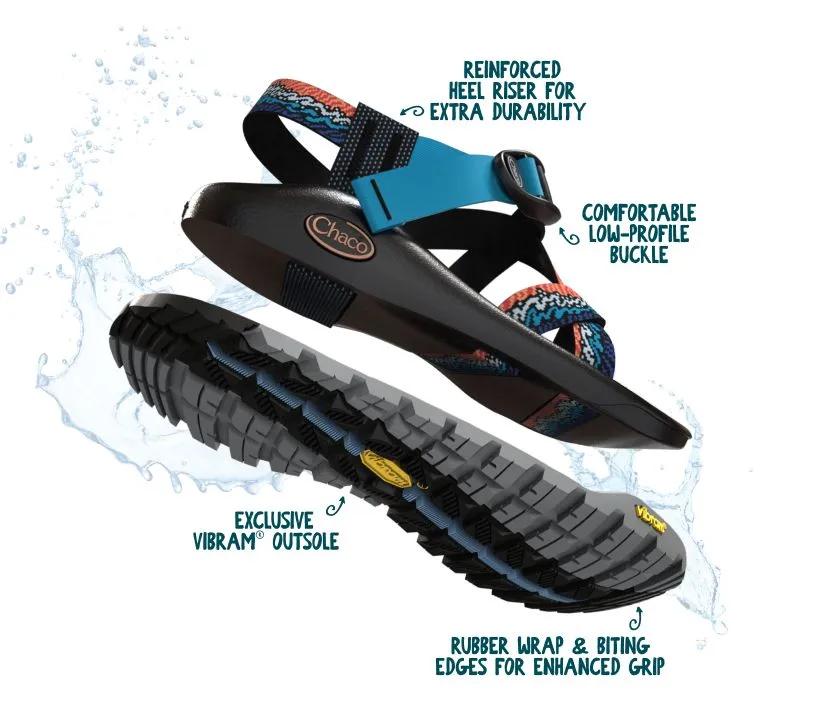 Men's Z/1 Rapid Pro Adjustable Strap Classic Sandal - Eddy Green Envy
