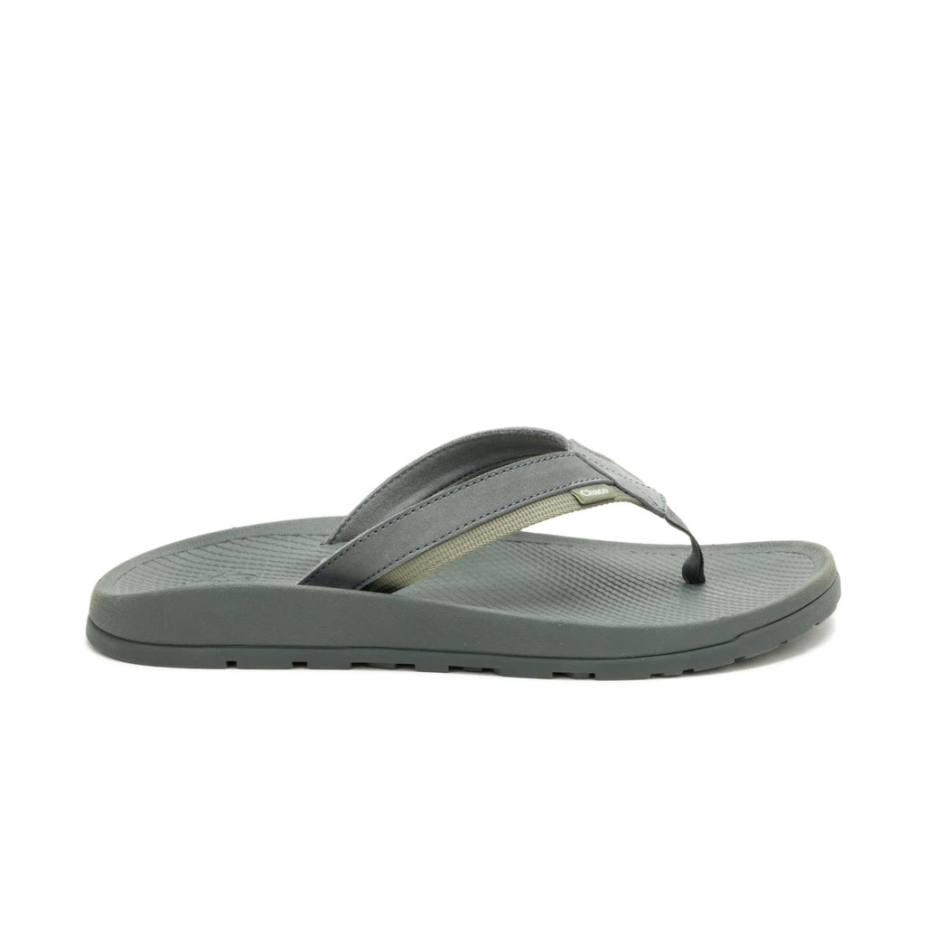 Men's Lowdown Leather Flip Flop - Alloy