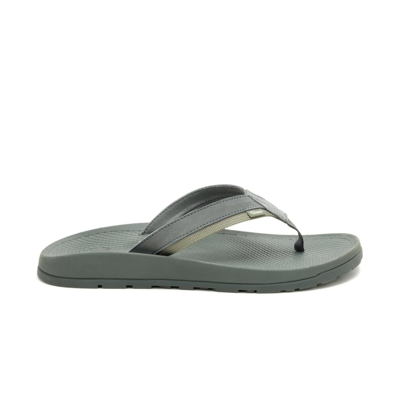 Men's Lowdown Leather Flip Flop - Alloy