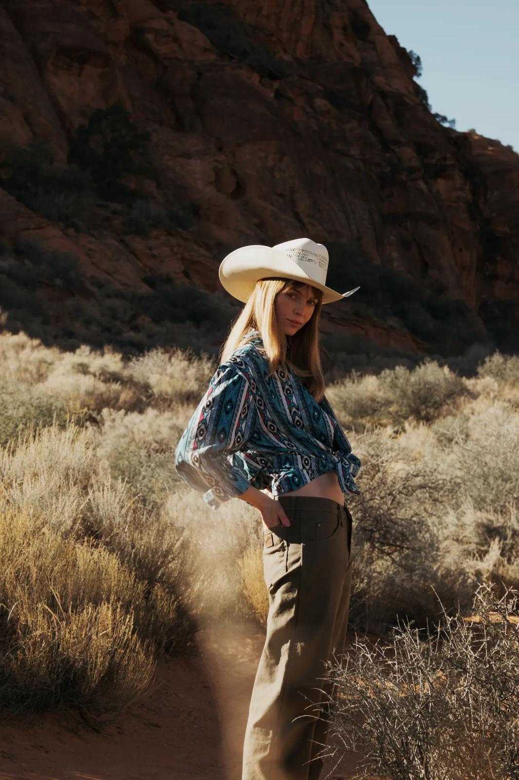 Chaco x Wrangler Long Sleeve Shirt - Checotah Print