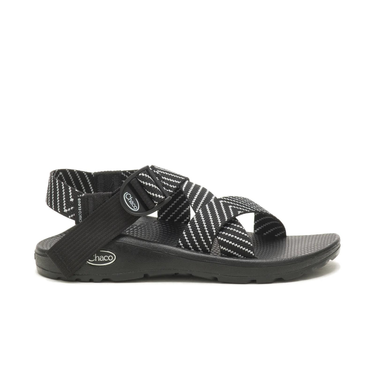 Women's Mega Z/Cloud Wide-Strap Cushioned Sandal - Vibin B+W