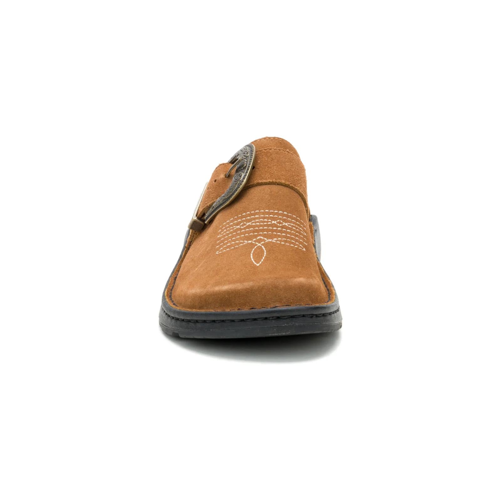 Men's Chaco x Wrangler Suede Clog - Saddle