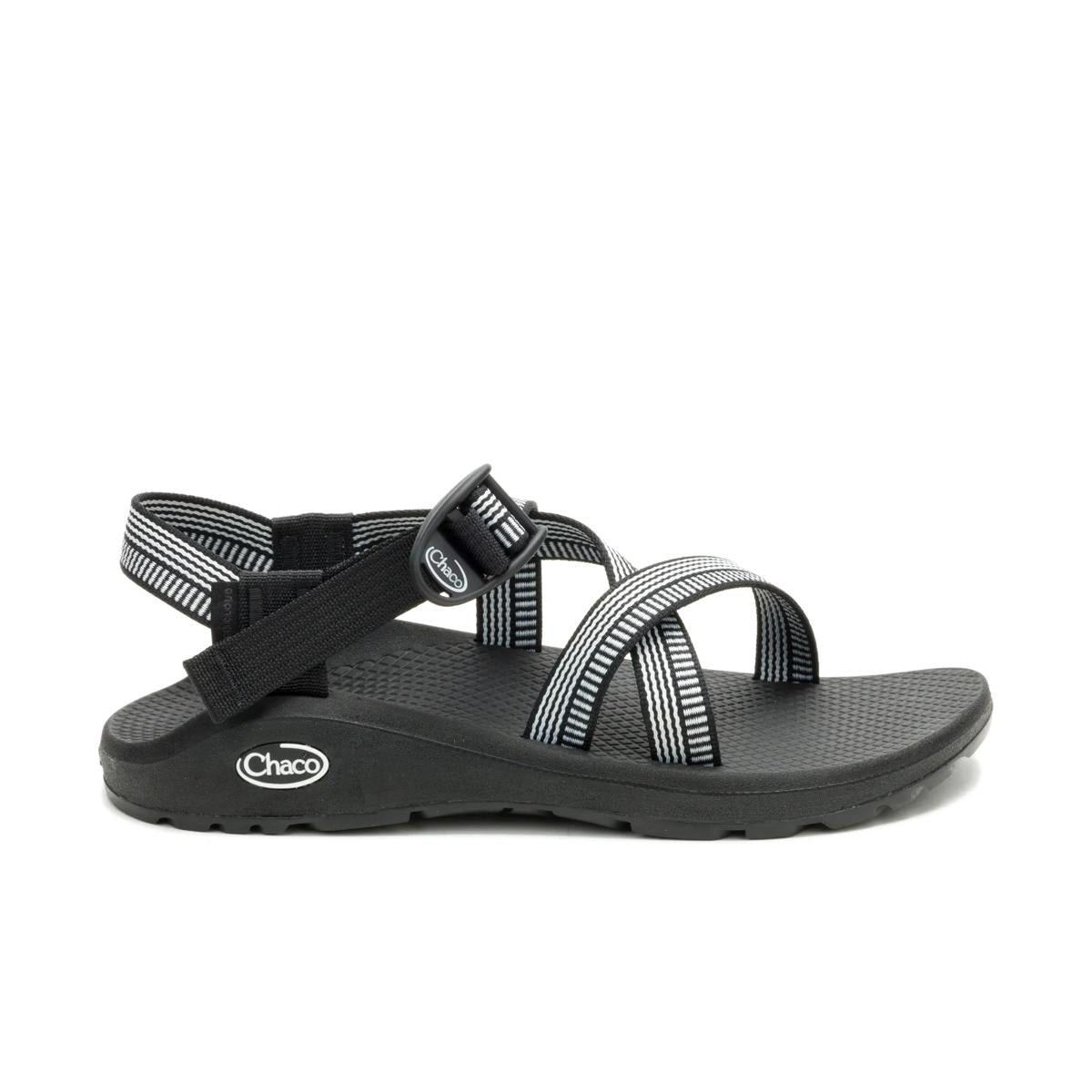 Women's Z/Cloud Adjustable Strap Cushioned Sandal - Level B+W