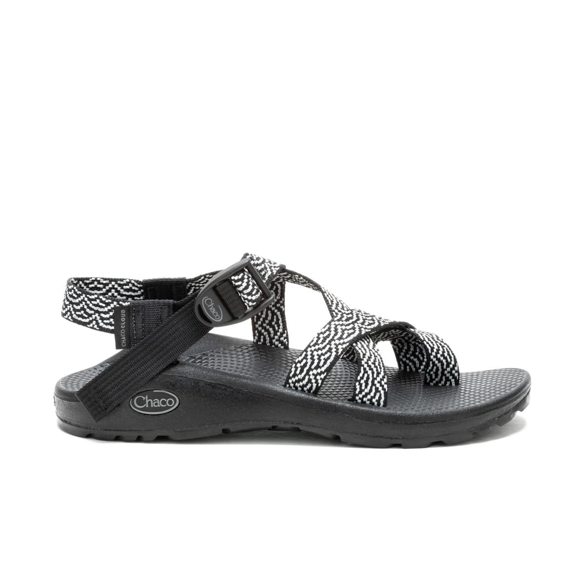 Women's Z/Cloud 2 Adjustable Strap Cushioned Sandal - Bloop B&amp;W
