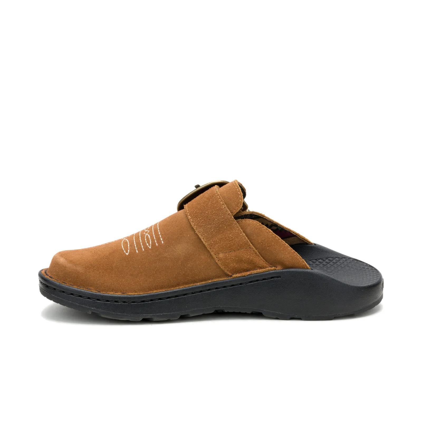 Men's Chaco x Wrangler Suede Clog - Saddle