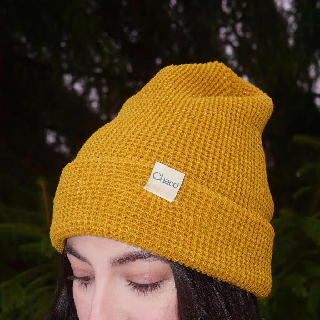 Waffle Beanie - Camel