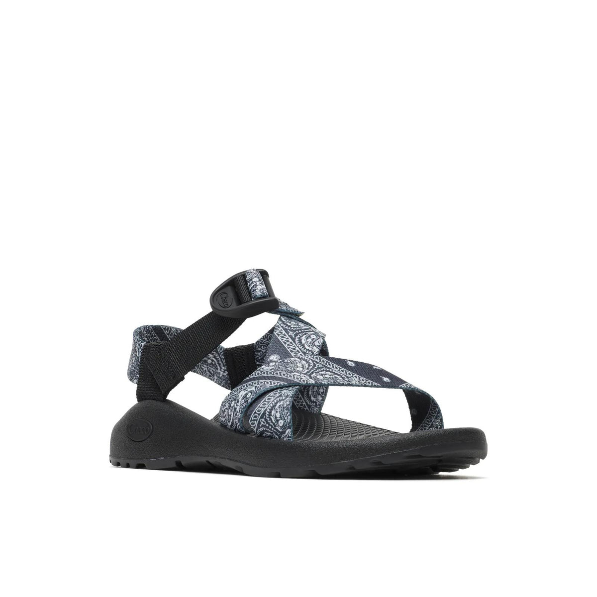 Women's Mega Z/1 Wide-Strap Classic Sandal - Limited Edition - Black Bandana