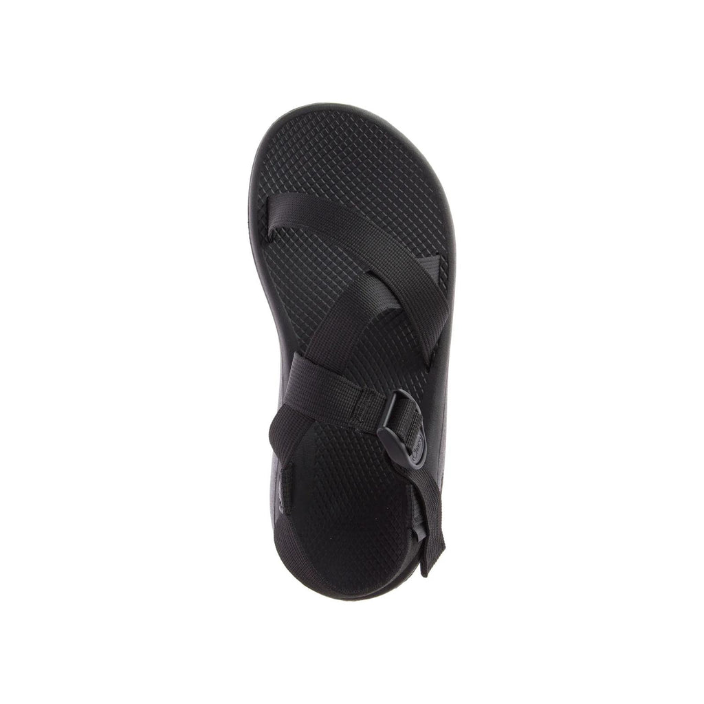 Men's Z/Cloud Adjustable Strap Cushioned Sandal - Solid Black