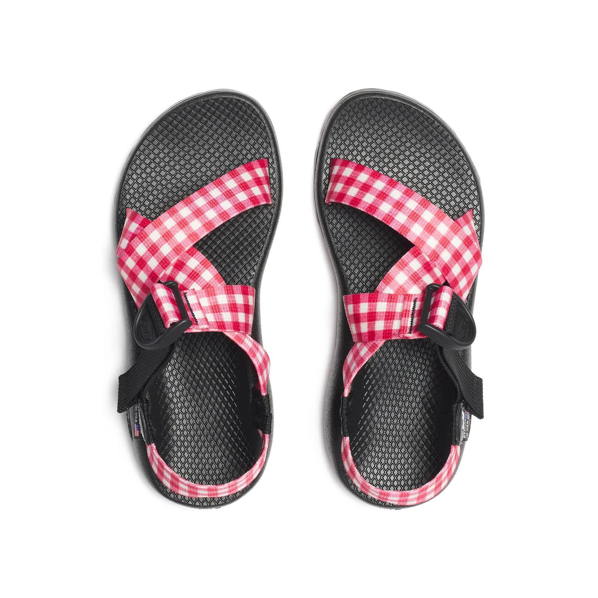 Women's Mega Z/1 Wide-Strap Classic Sandal - Limited Edition - Gingham Red