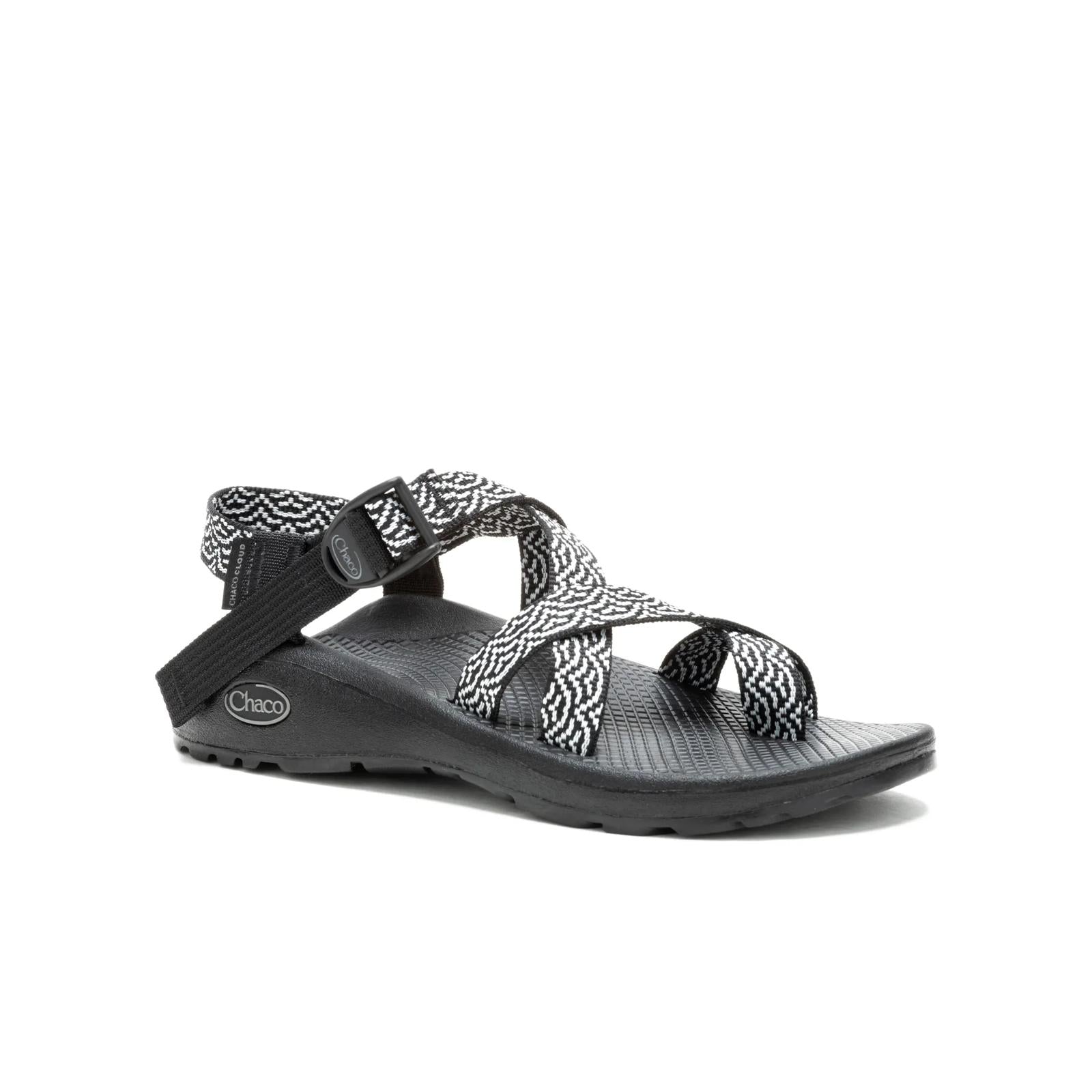 Women's Z/Cloud 2 Adjustable Strap Cushioned Sandal - Bloop B&amp;W