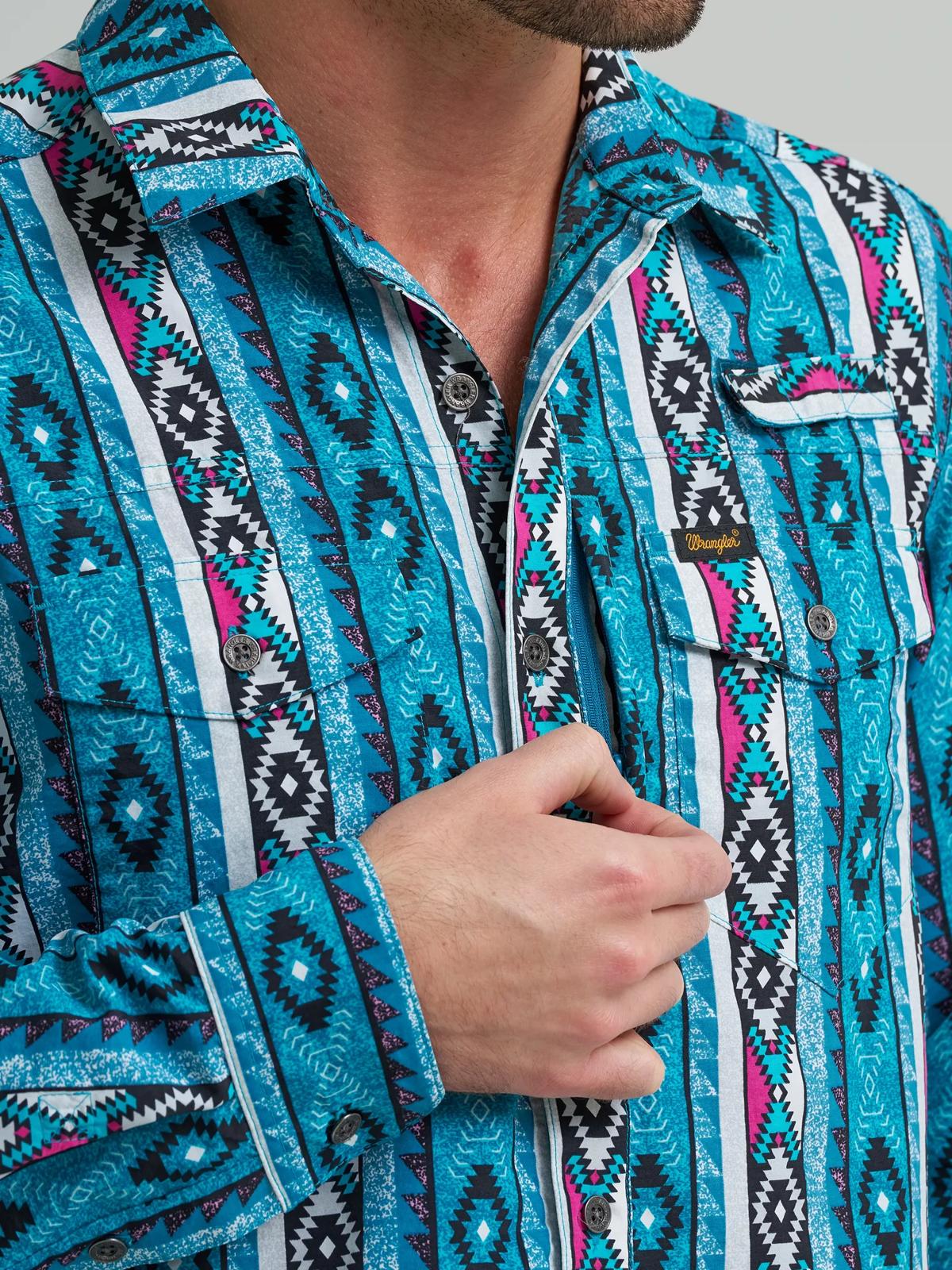 Chaco x Wrangler Long Sleeve Shirt - Checotah Print