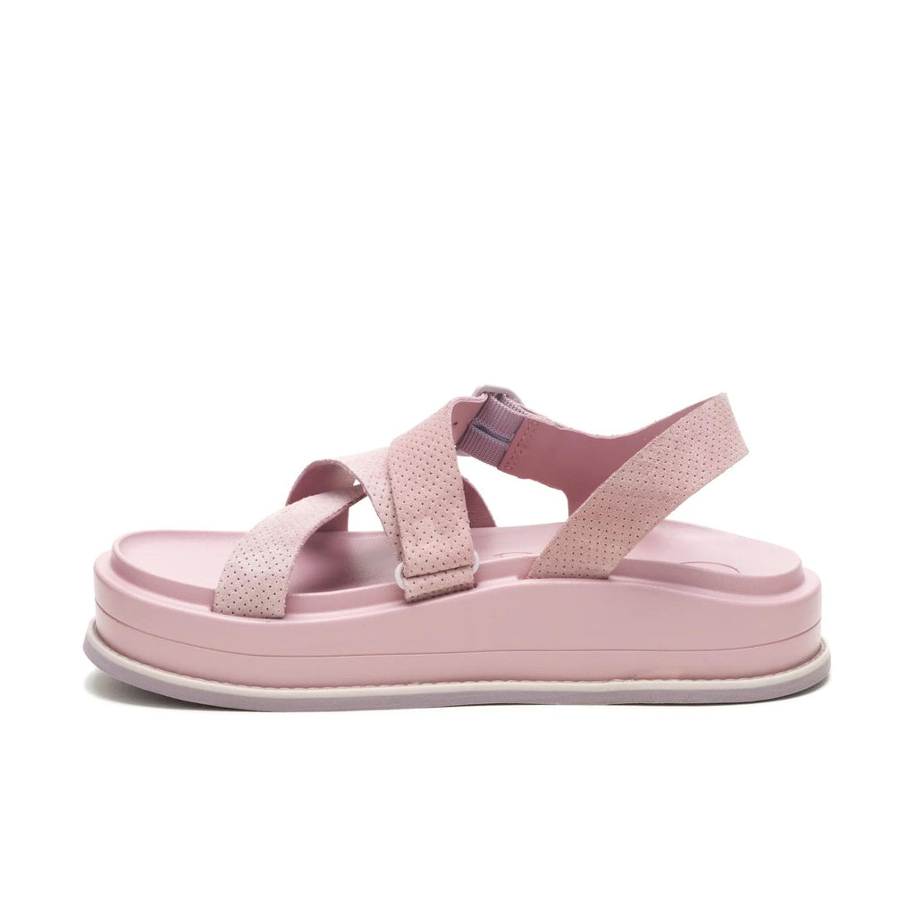 Women's Townes Suede Midform Sandal - Rose Quartz