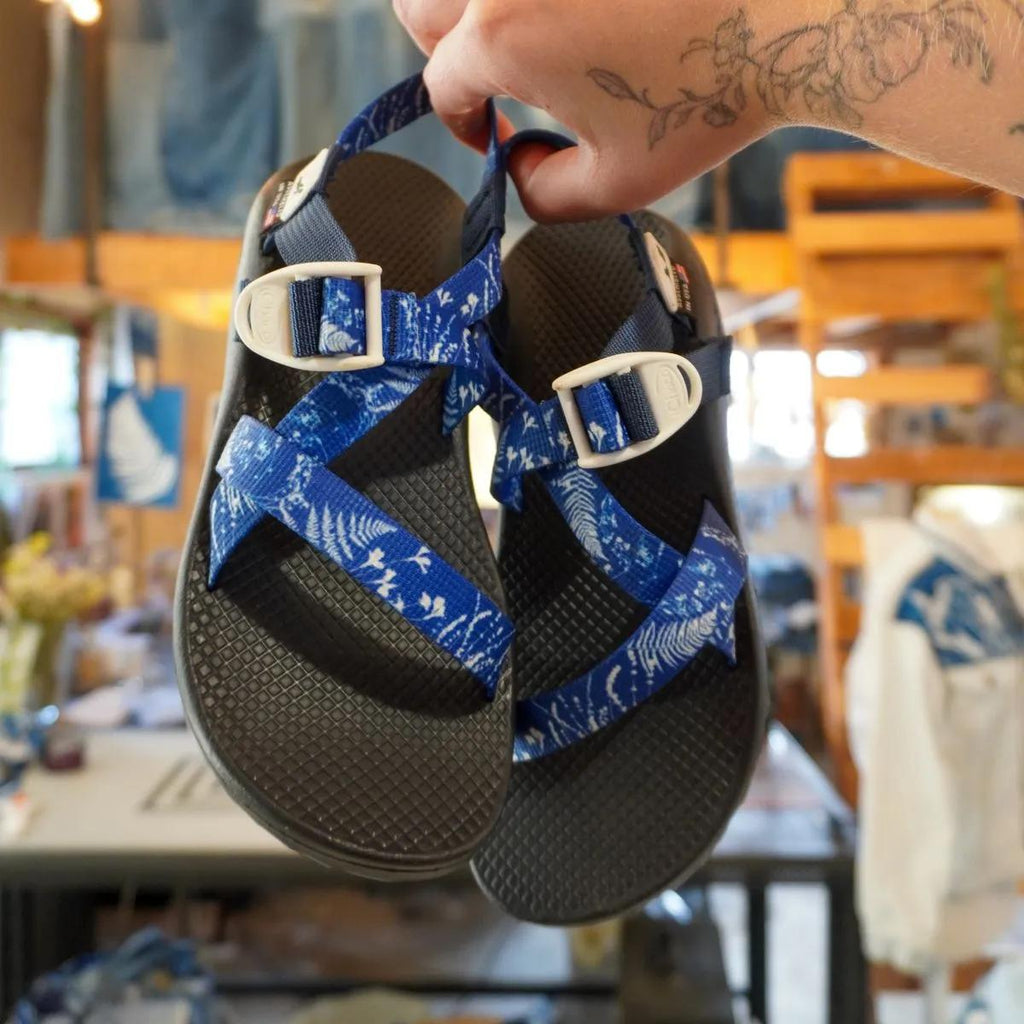 Men's Chaco x KSX Art Z/1 Classic Sandal - Cyanotype Blue