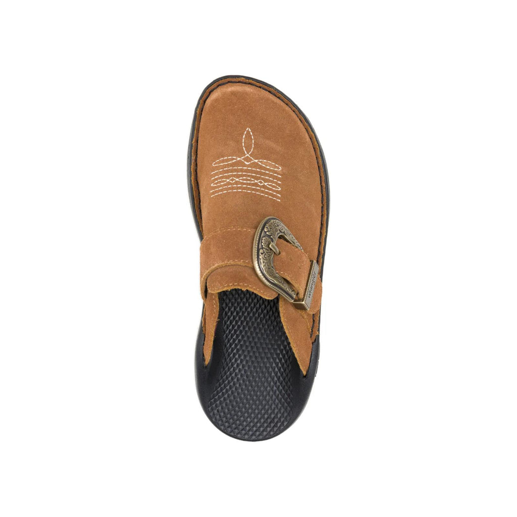 Women's Chaco x Wrangler Suede Clog - Saddle