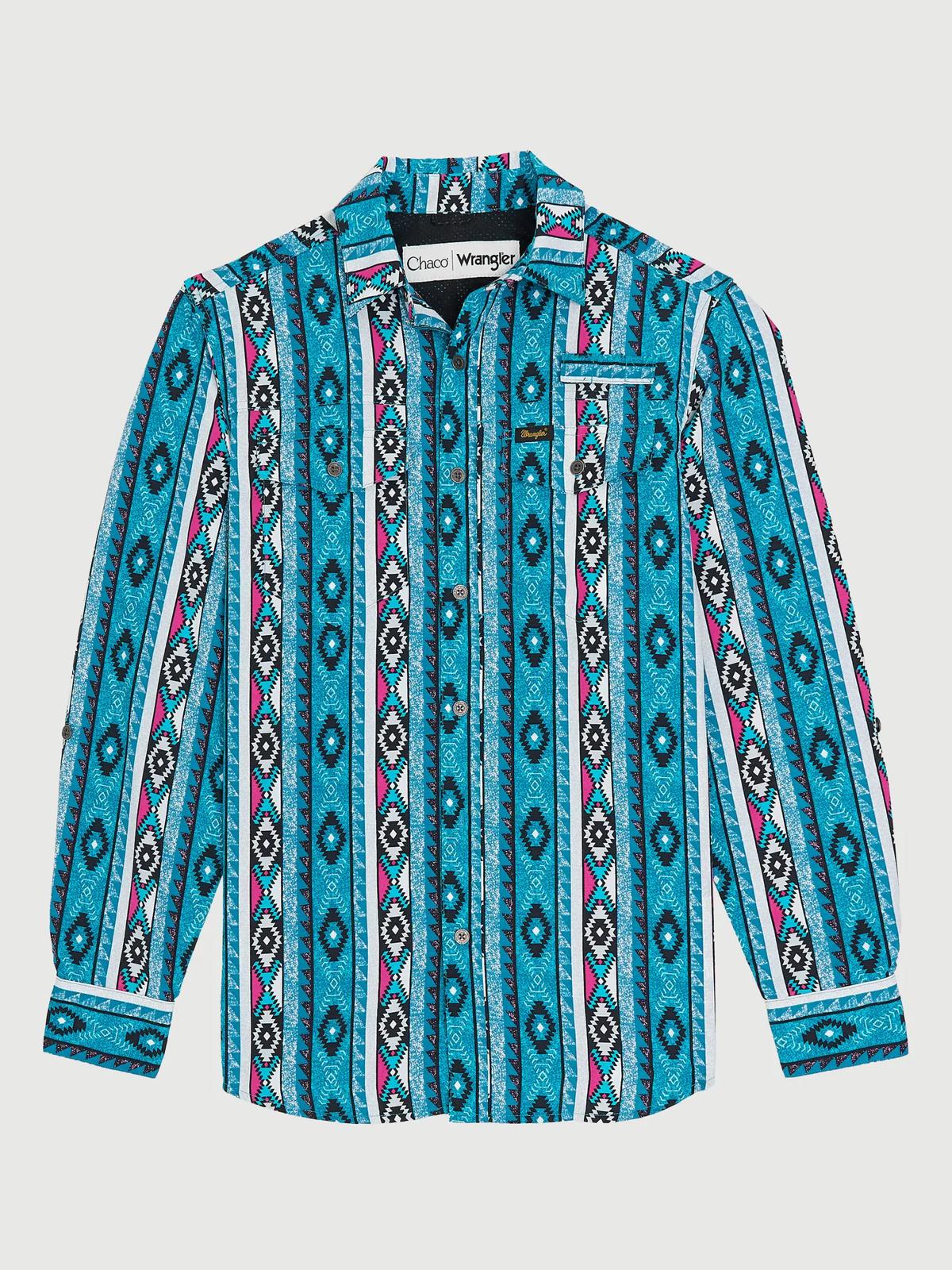 Chaco x Wrangler Long Sleeve Shirt - Checotah Print