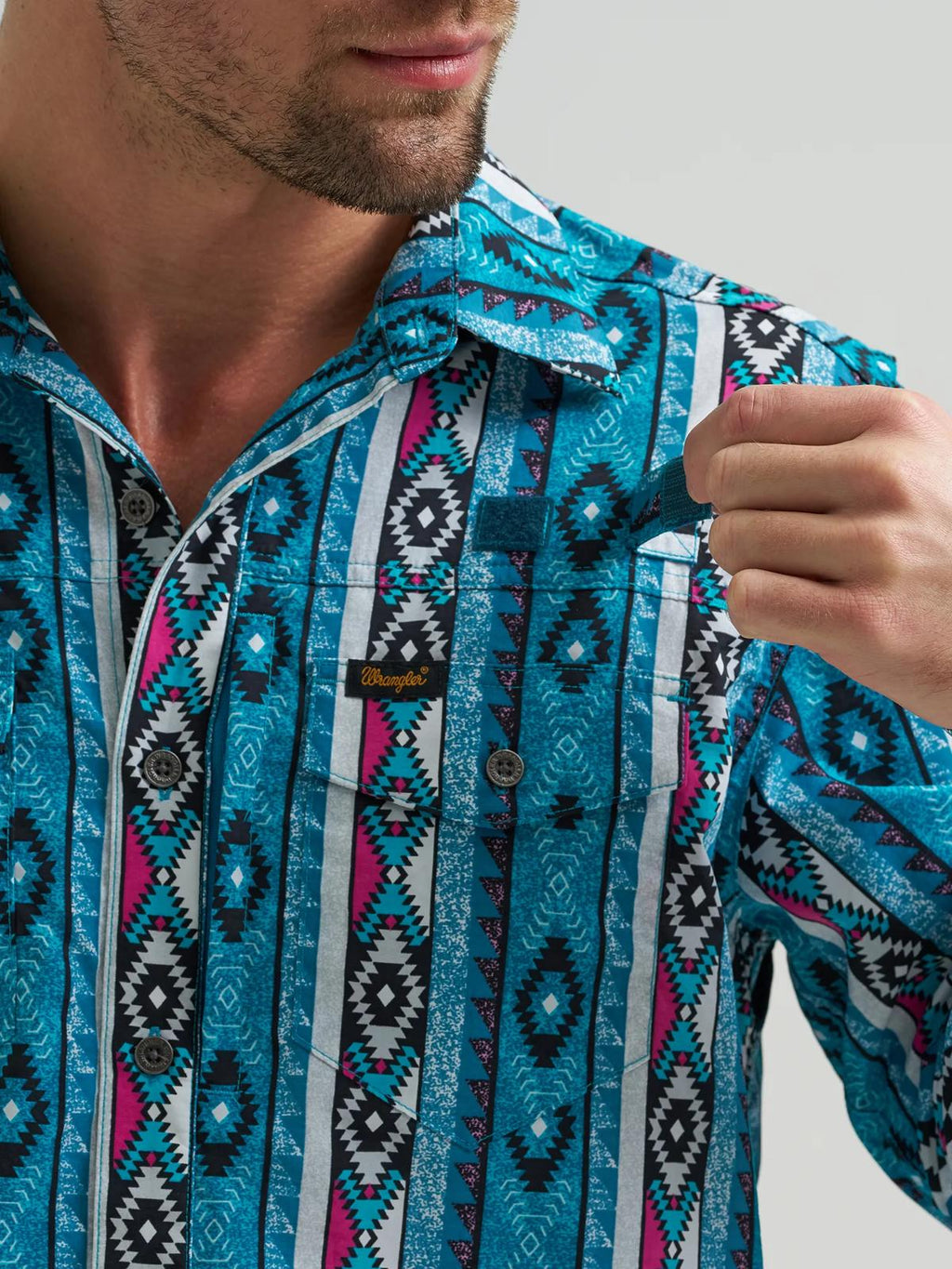 Chaco x Wrangler Long Sleeve Shirt - Checotah Print