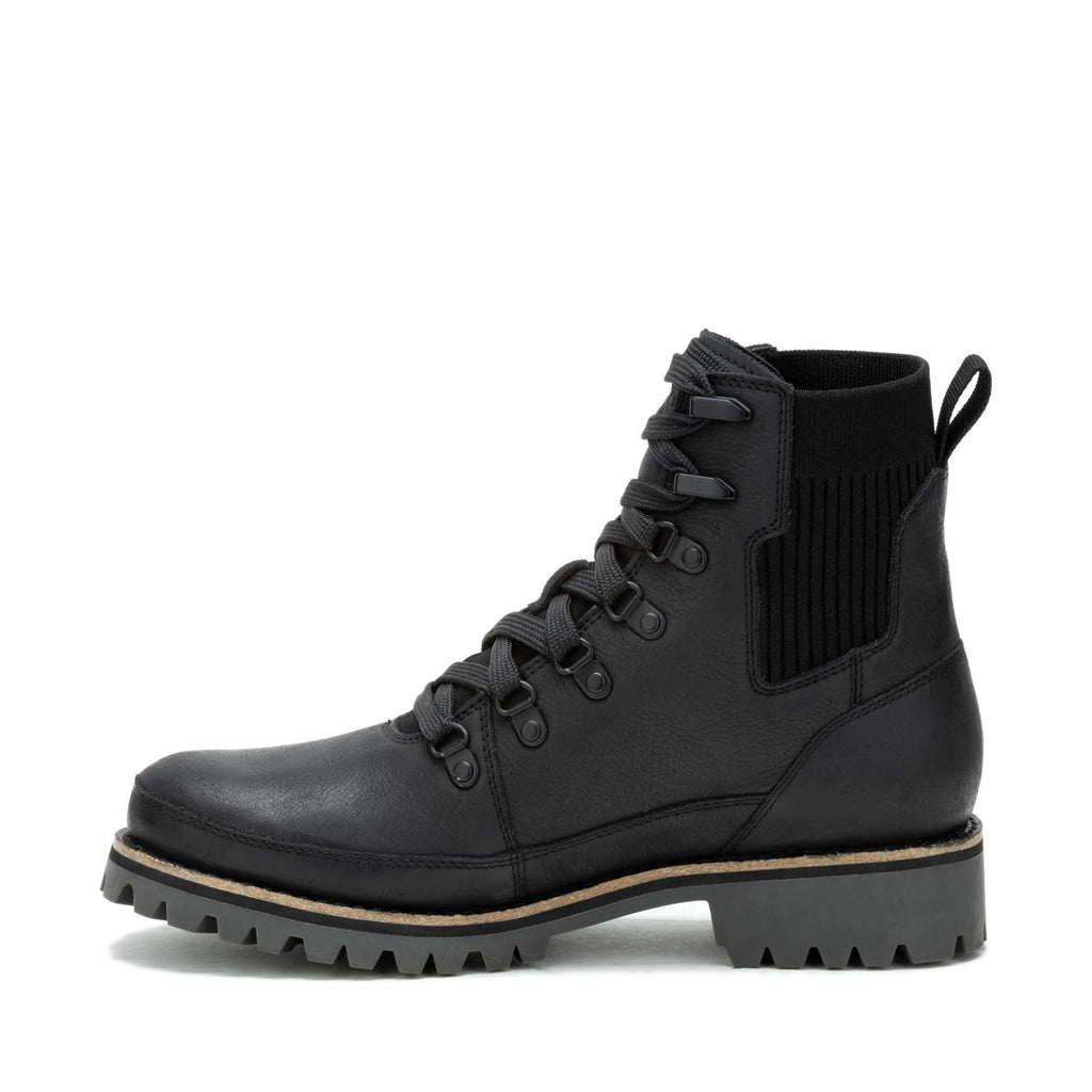 Women's Fields Lace Waterproof Boot - Black