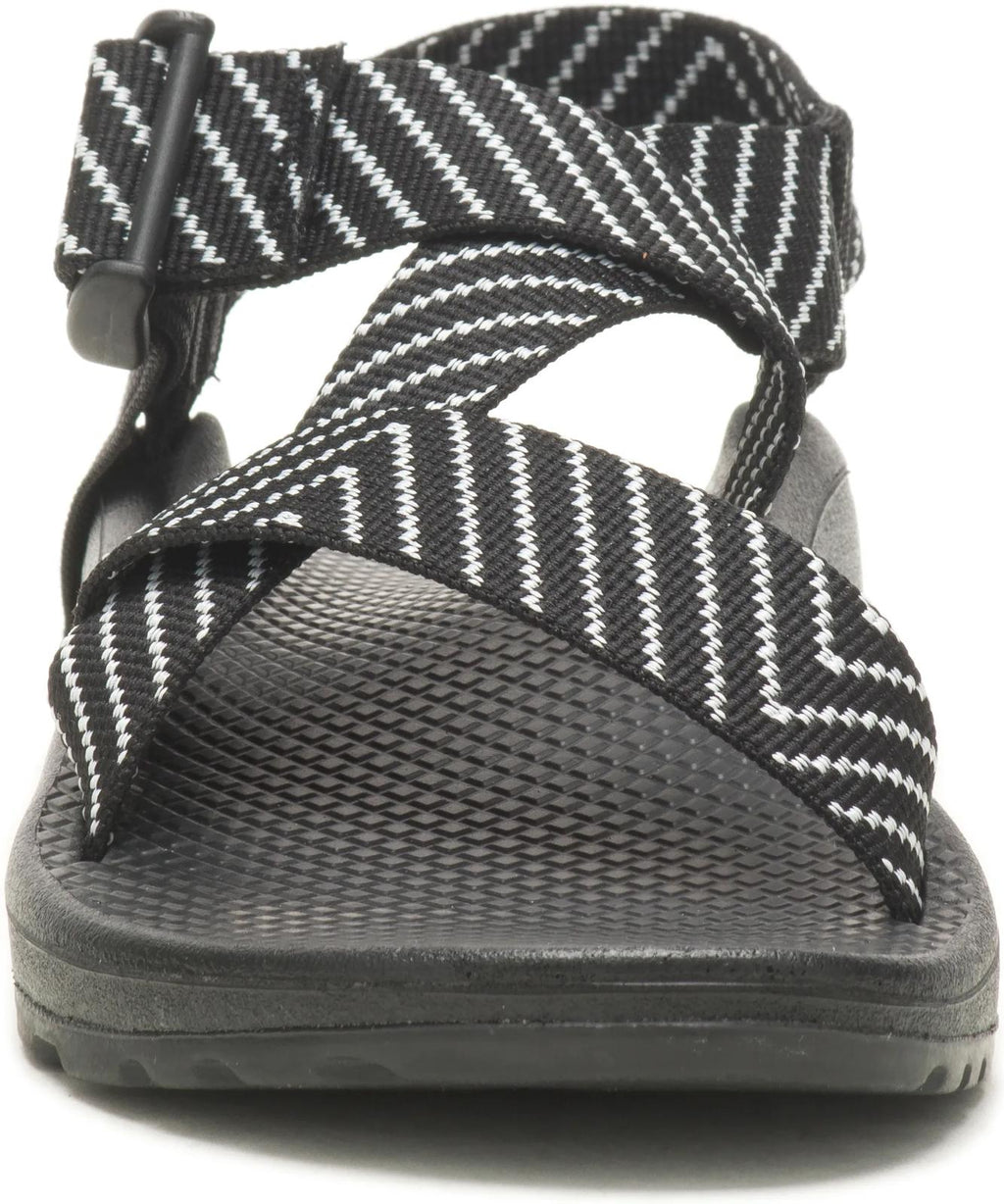 Women's Mega Z/Cloud Wide-Strap Cushioned Sandal - Vibin B+W