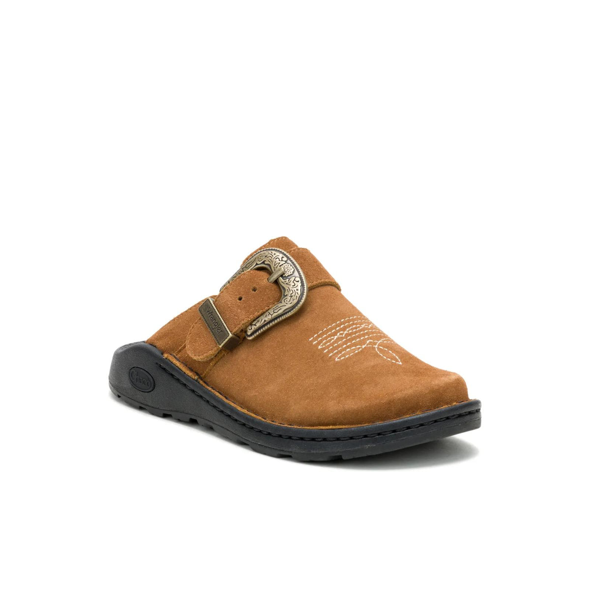 Women's Chaco x Wrangler Suede Clog - Saddle