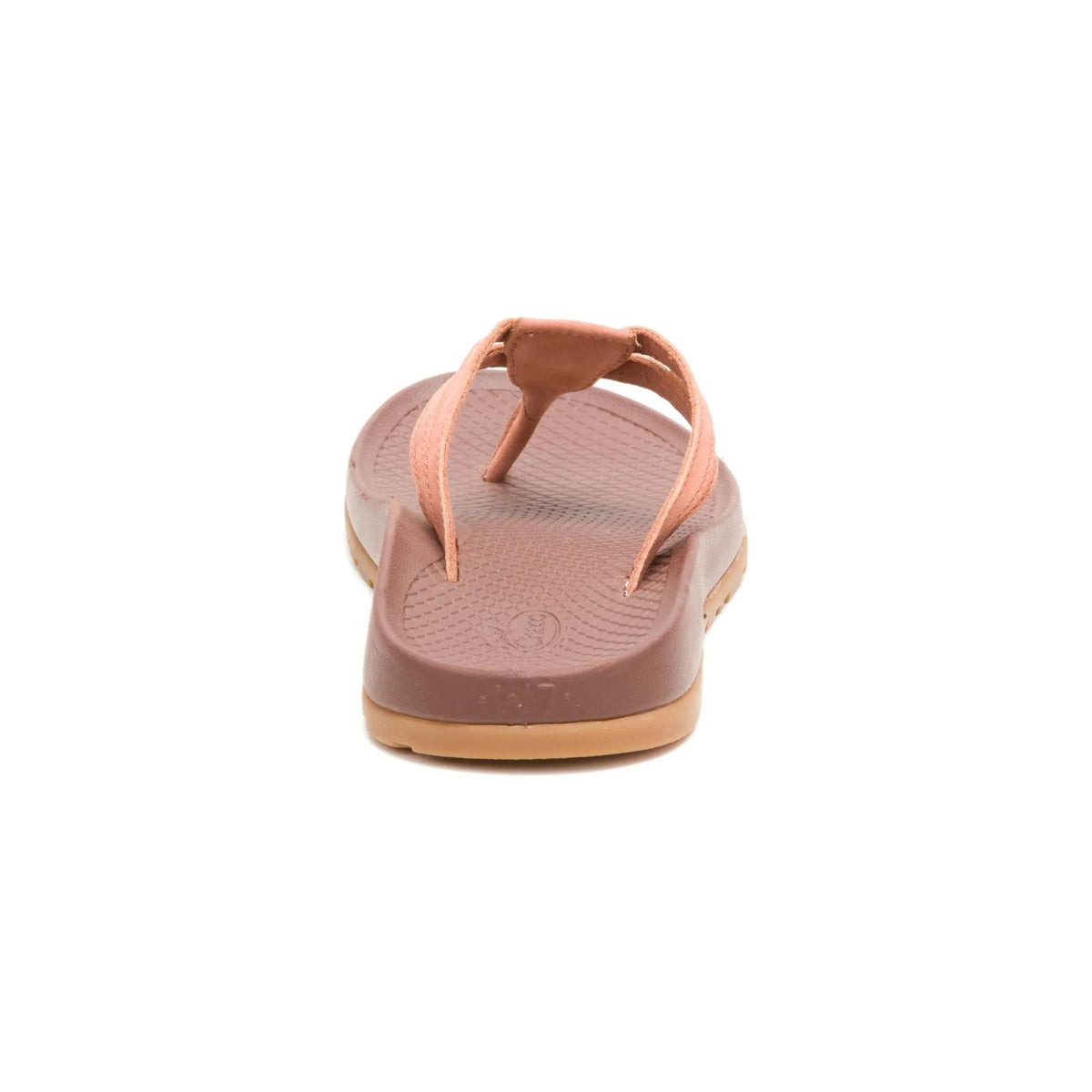 Women's Lowdown Leather Flip Flop - Burnt Chestnut