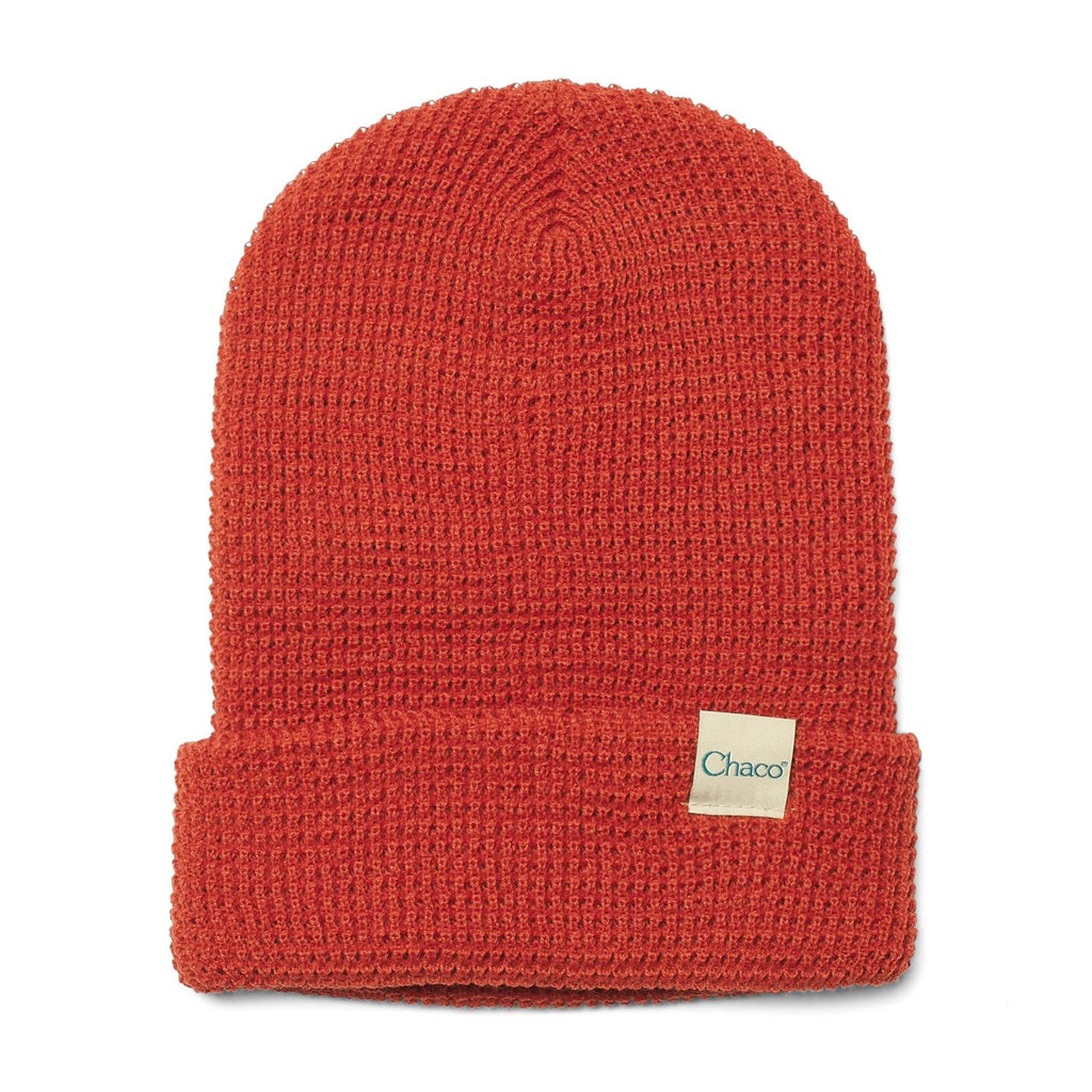 Waffle Beanie - Rust