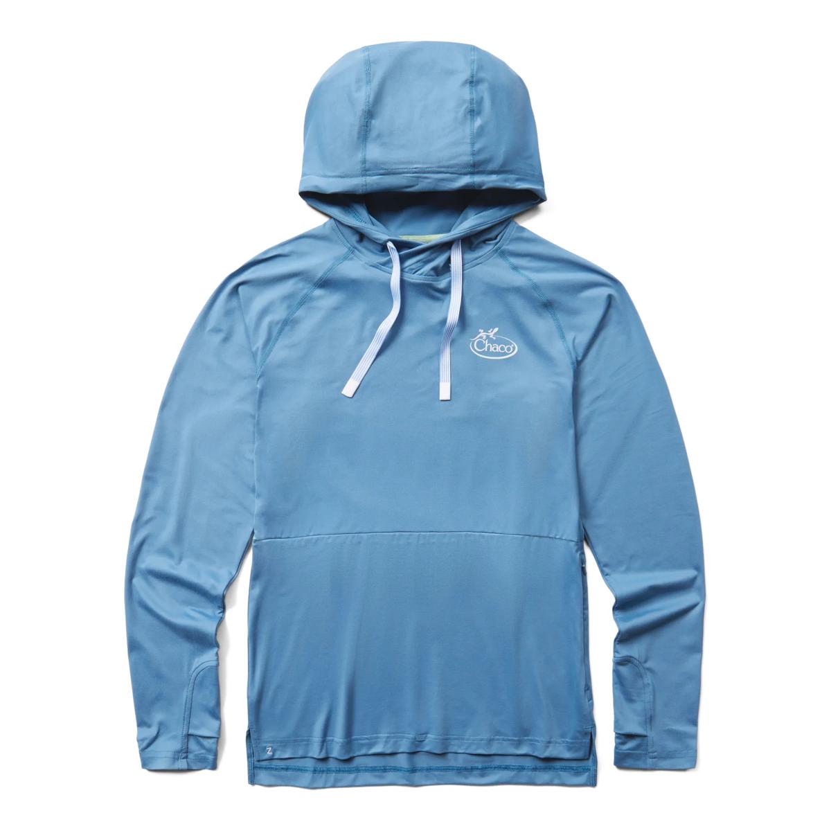 Women's Sun Cover Hoodie - Elemental Blue