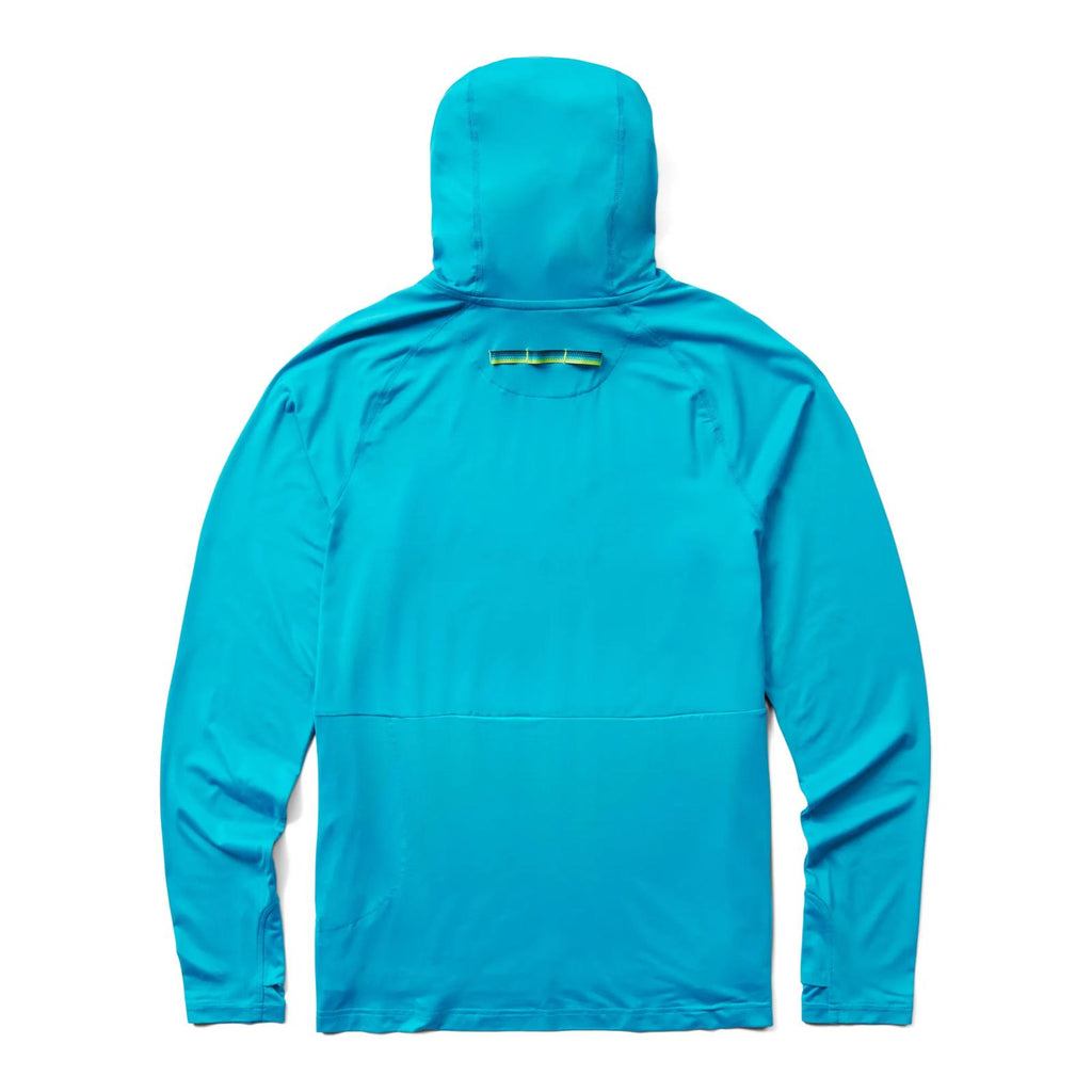 Men's Sun Cover Hoodie - Blue Danube