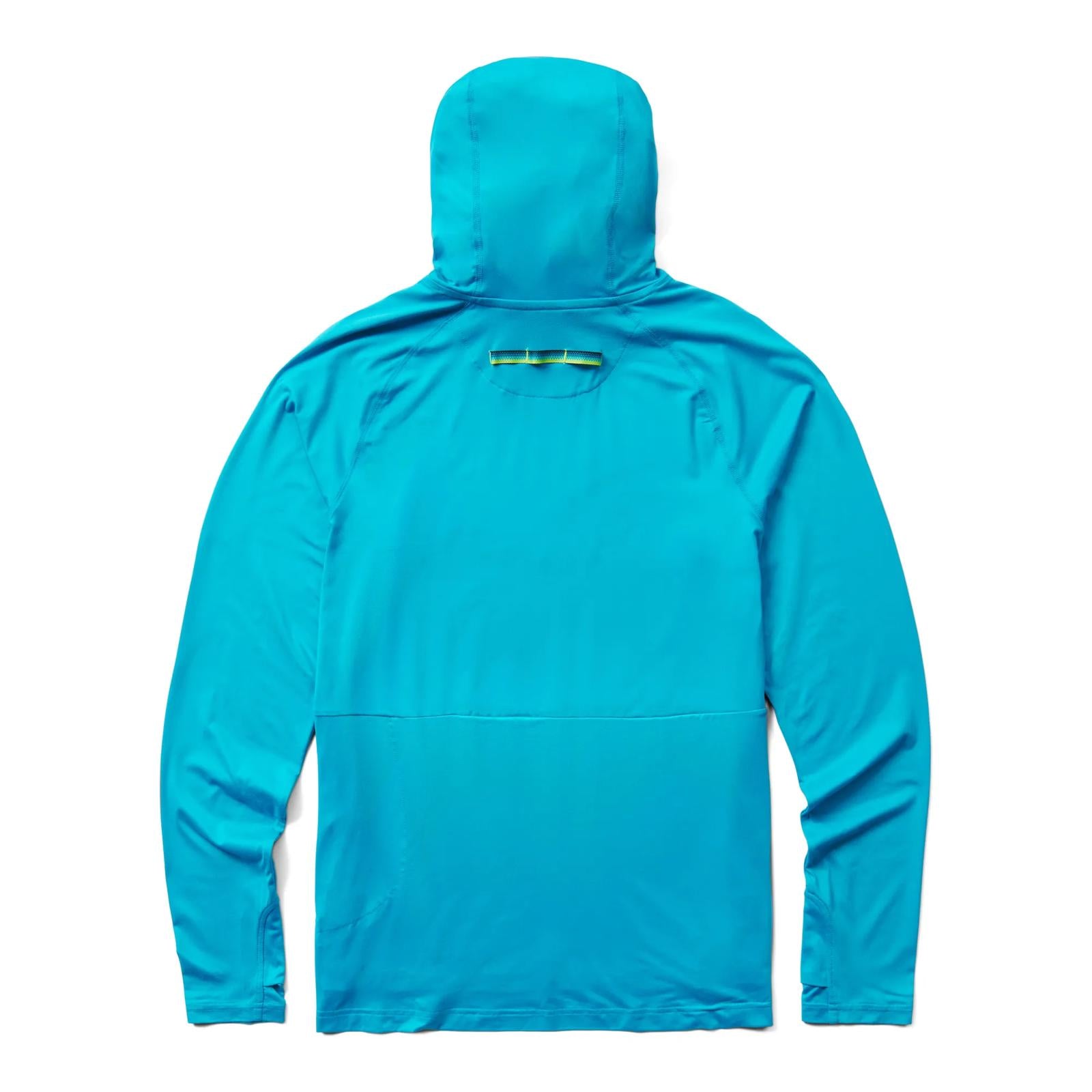 Men's Sun Cover Hoodie - Blue Danube