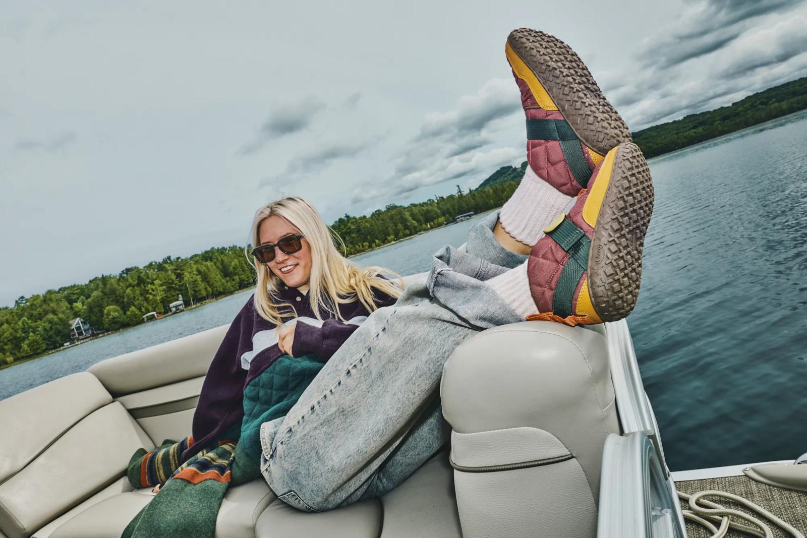 Women's Ramble Rugged Canvas Shoe - Retro Mulch