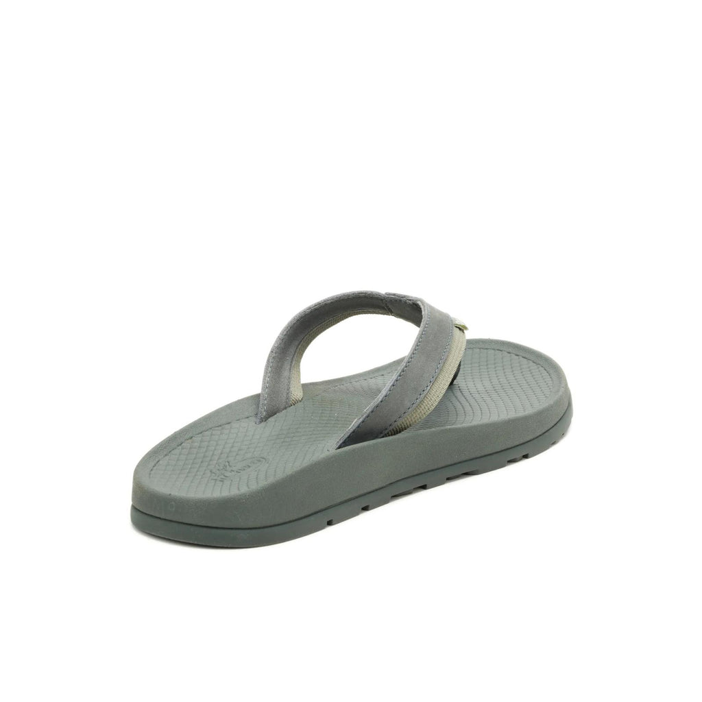 Men's Lowdown Leather Flip Flop - Alloy