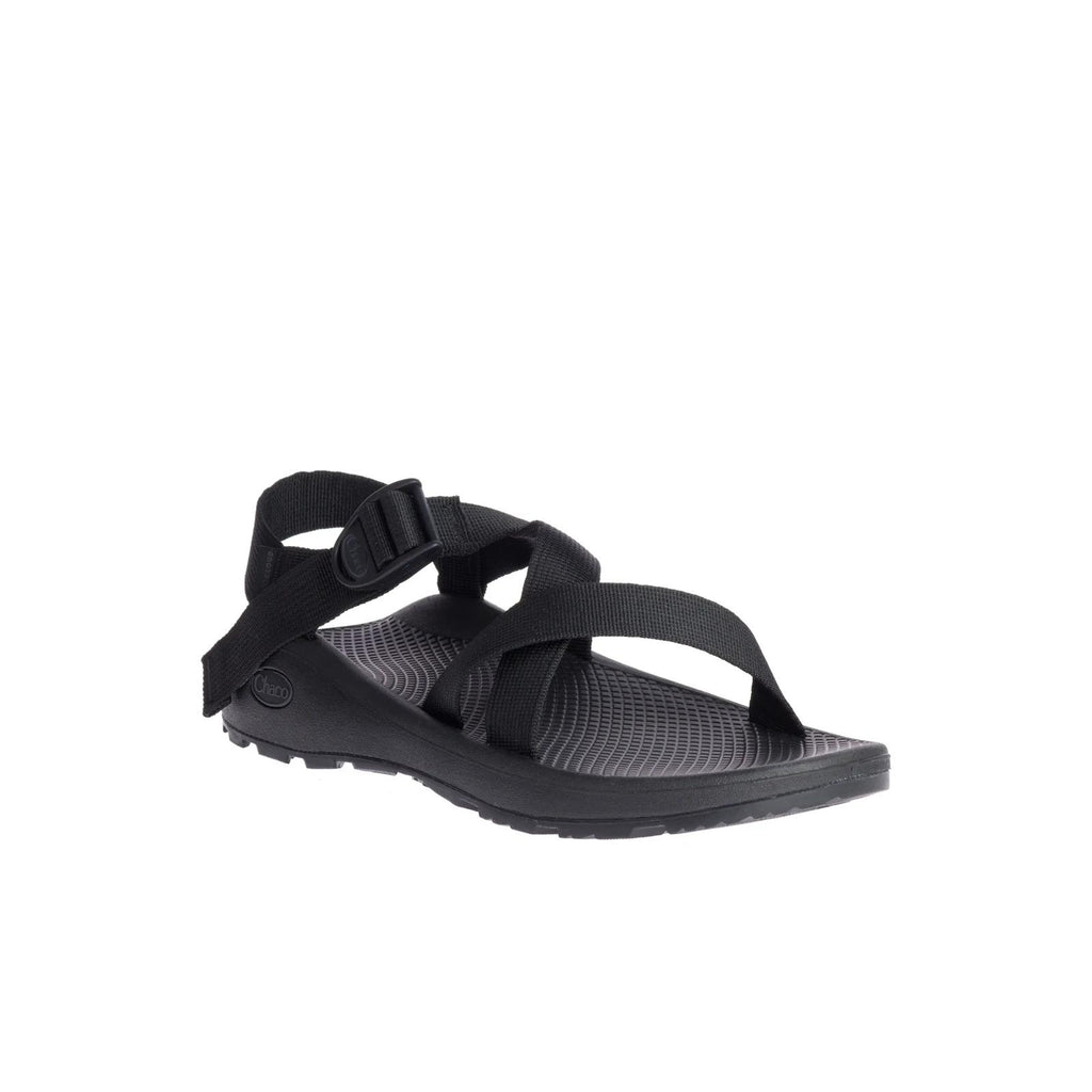 Men's Z/Cloud Adjustable Strap Cushioned Sandal - Solid Black