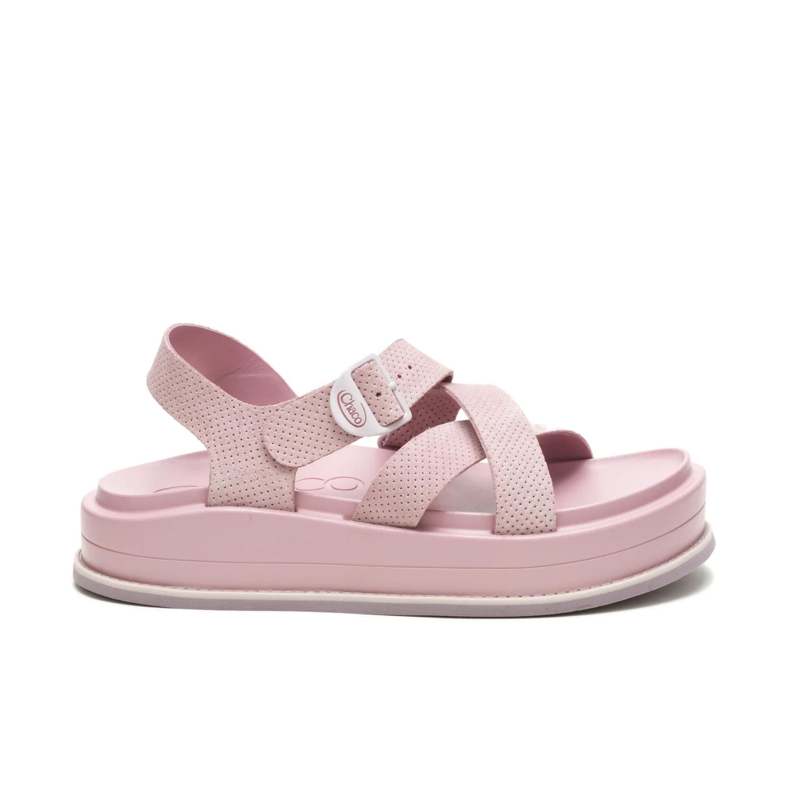 Women's Townes Suede Midform Sandal - Rose Quartz