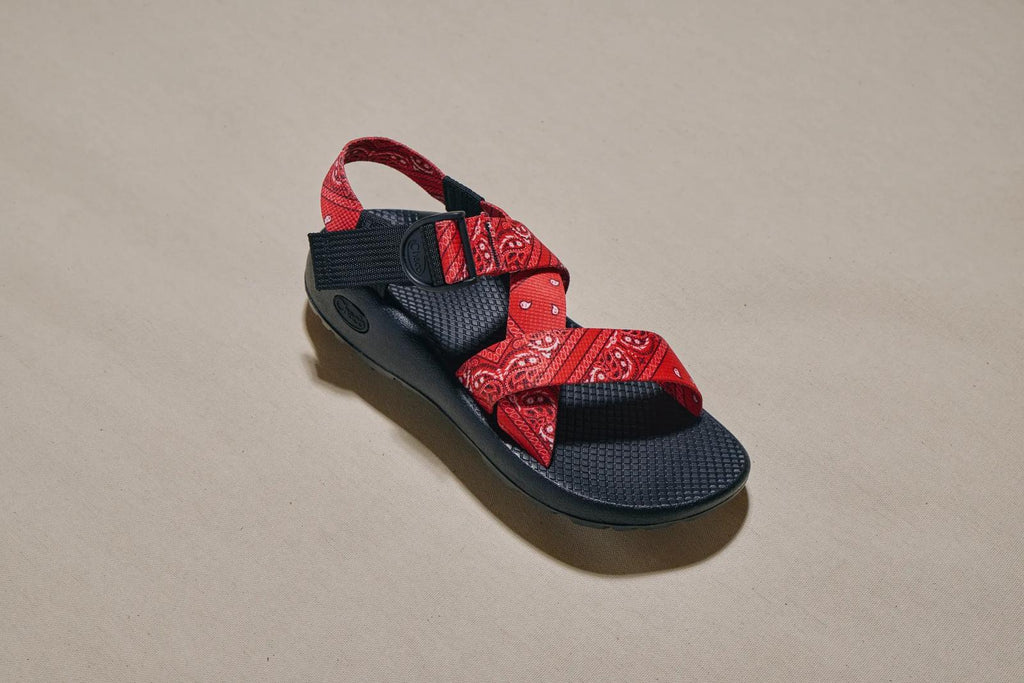 Women's Mega Z/1 Wide-Strap Classic Sandal - Limited Edition - Red Bandana