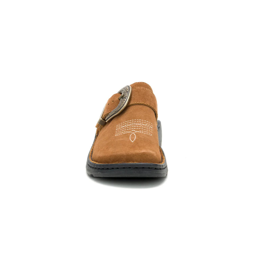 Women's Chaco x Wrangler Suede Clog - Saddle