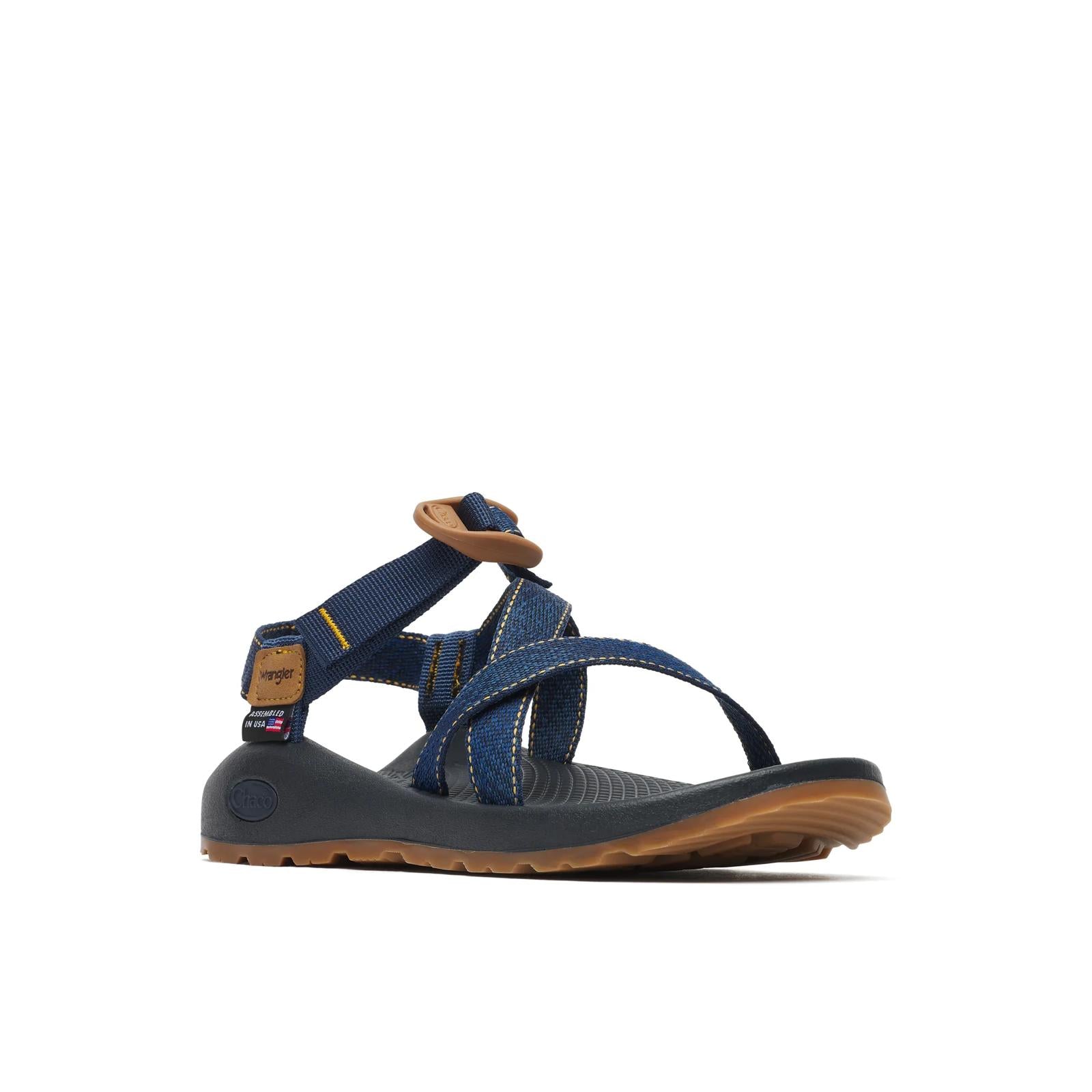 Women's Chaco x Wrangler Z/1 Classic Wide-Width Sandal - Denim Blue