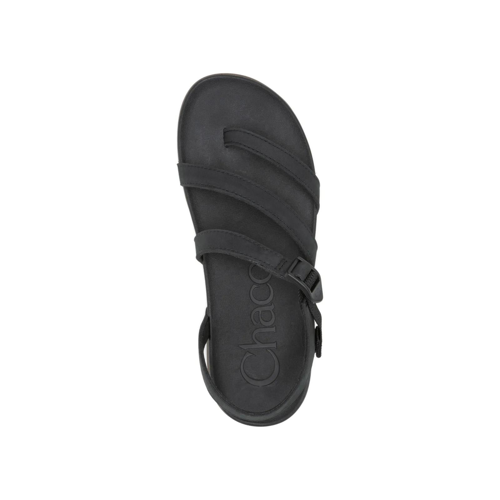 Women's Lowdown Strappy Sandal - Black
